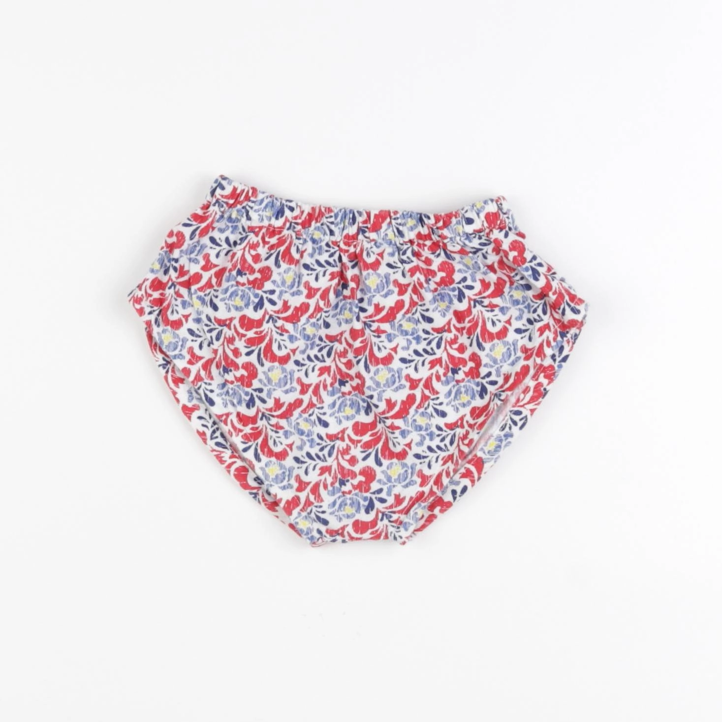 Gocco - bloomer bleu, rouge - 6/9 mois