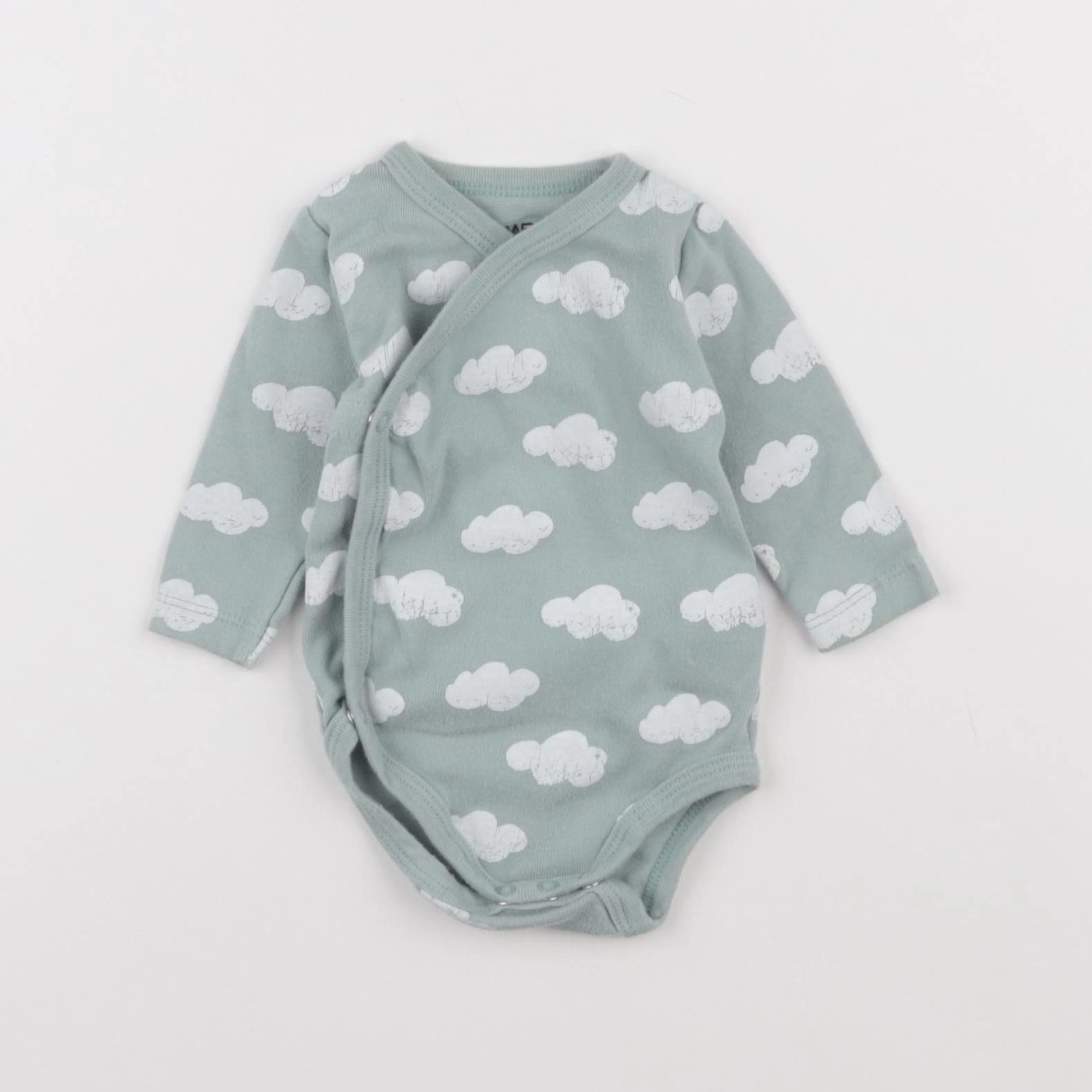 La Redoute - body vert - 1 mois