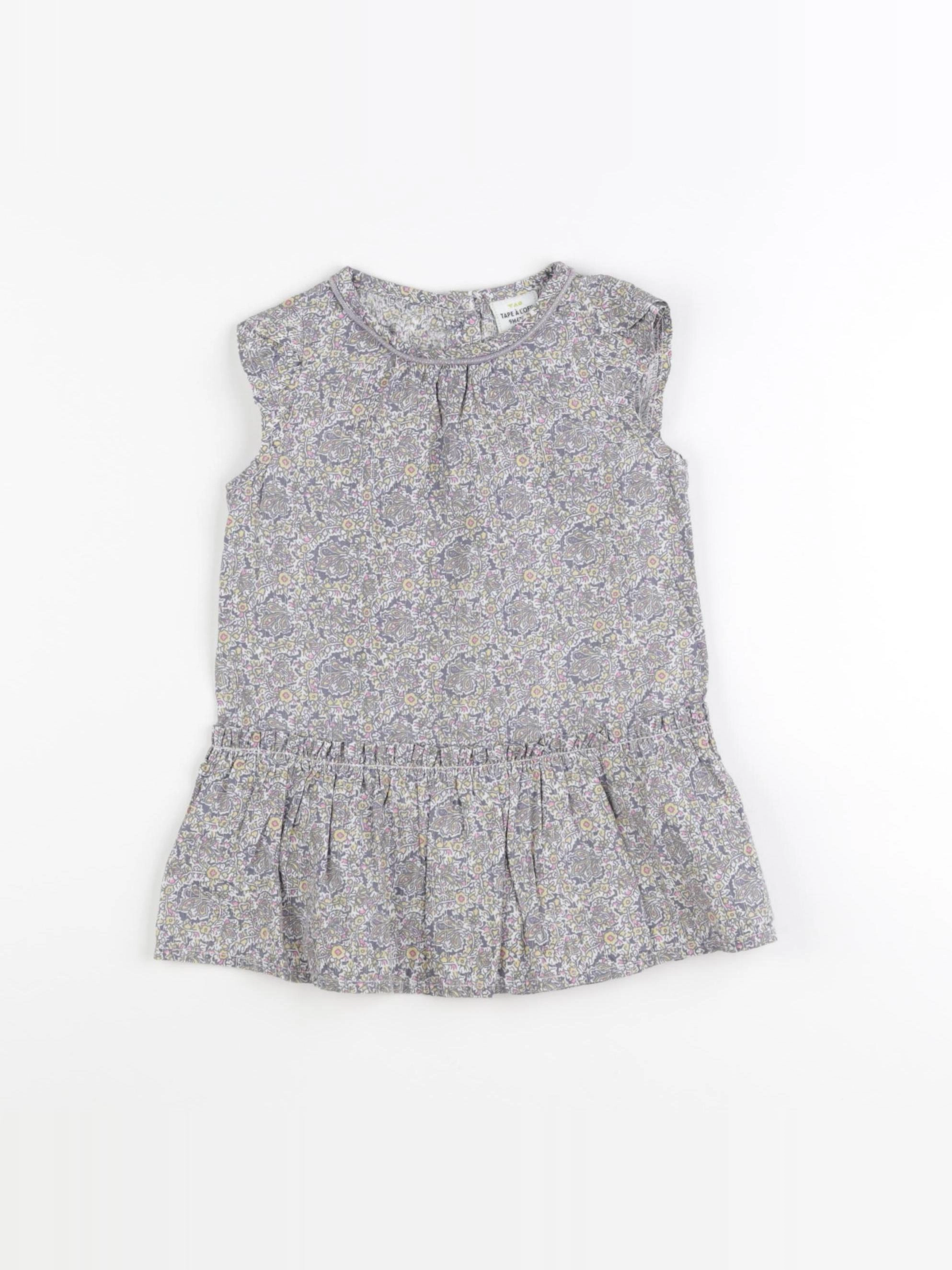 Tape à l'oeil - robe gris - 9 mois