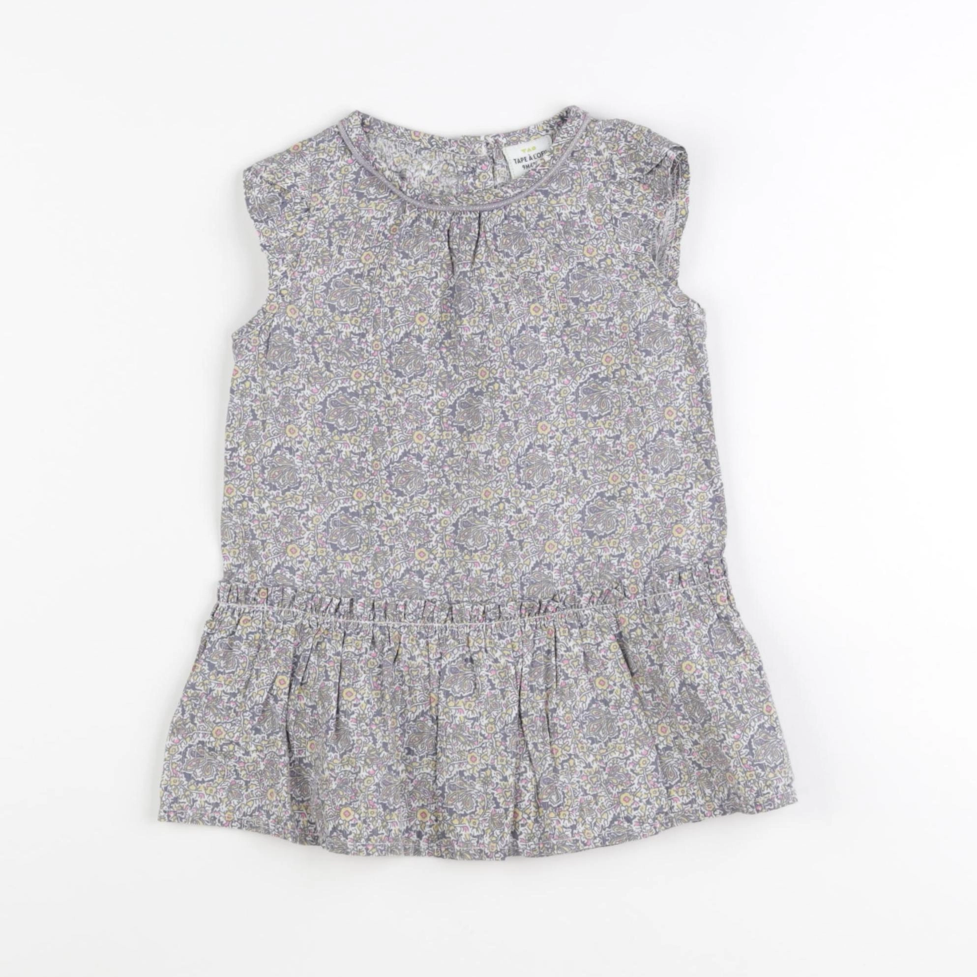 Tape à l'oeil - robe gris - 9 mois