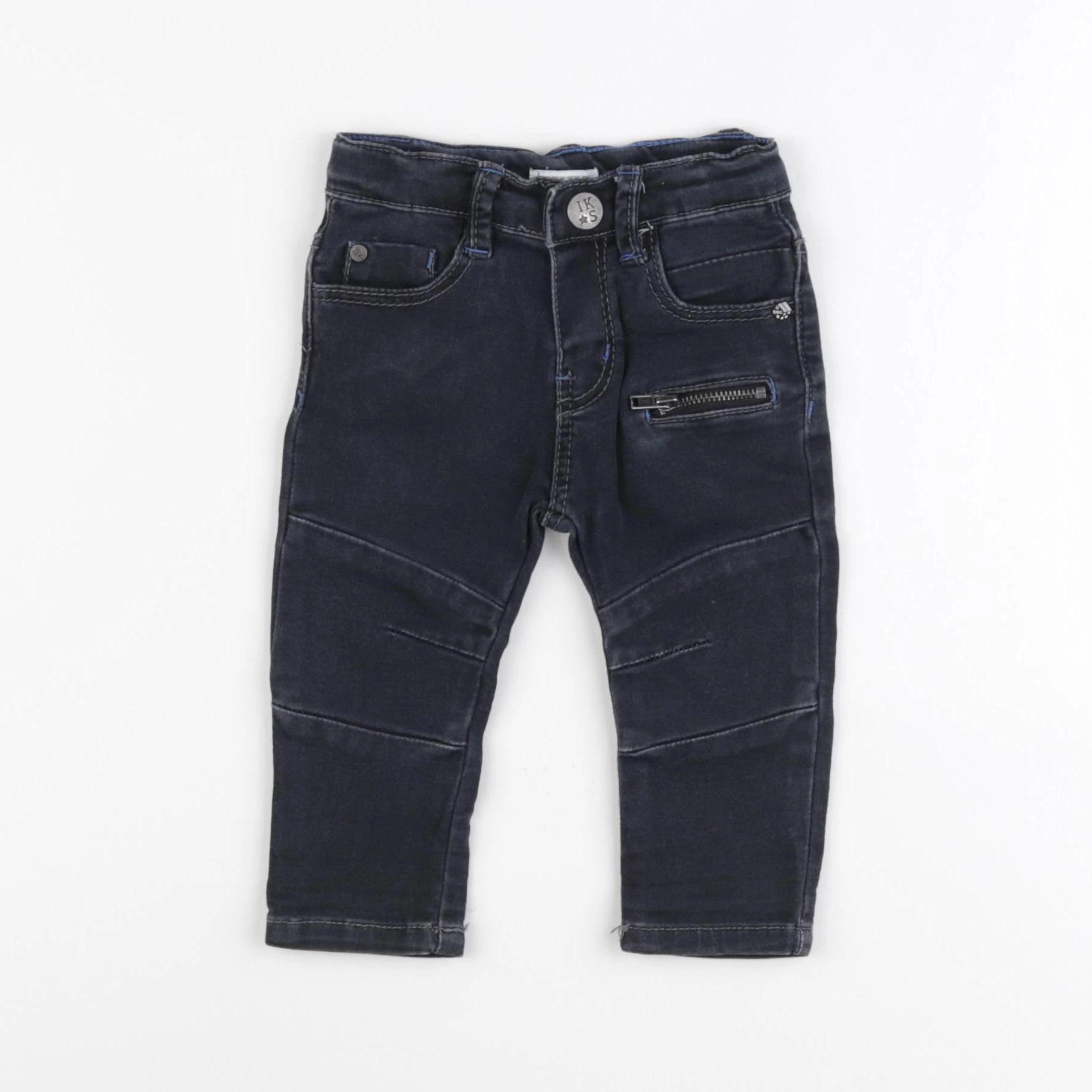 IKKS - jean gris - 3 mois