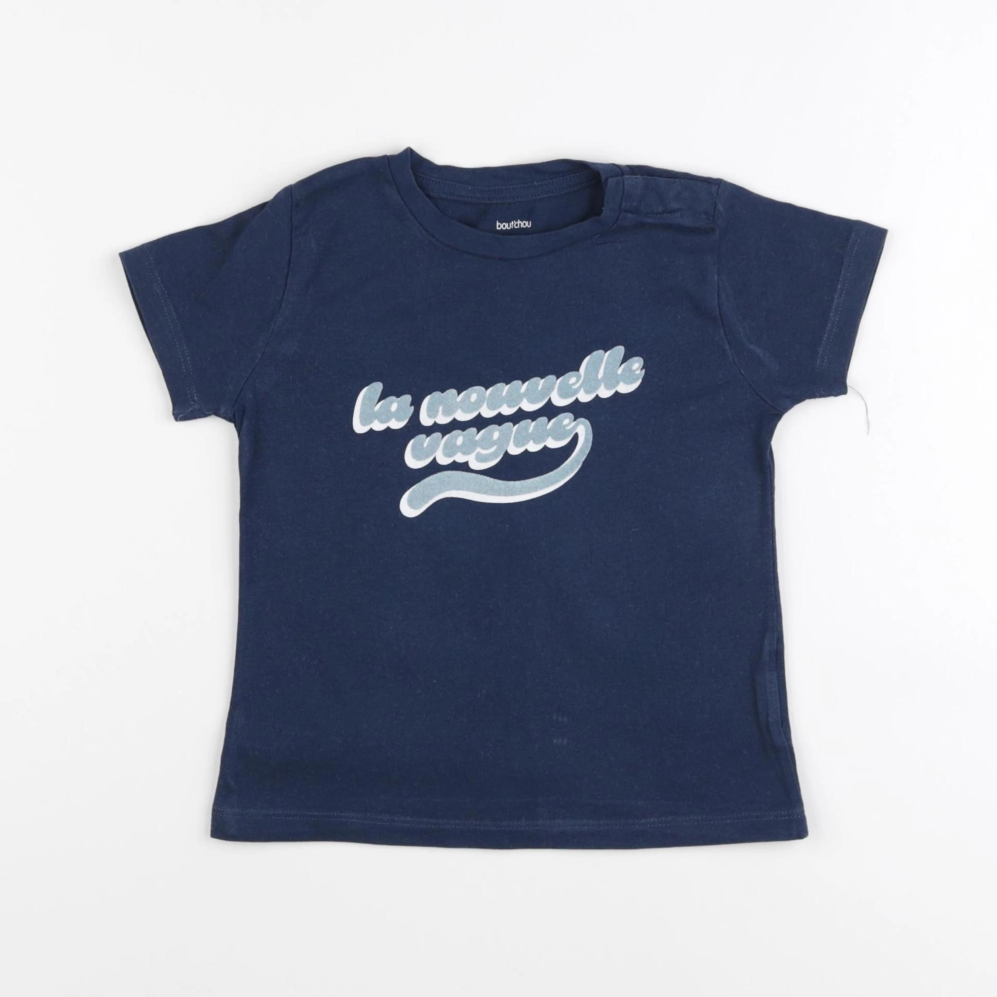Boutchou - tee-shirt bleu - 24 mois