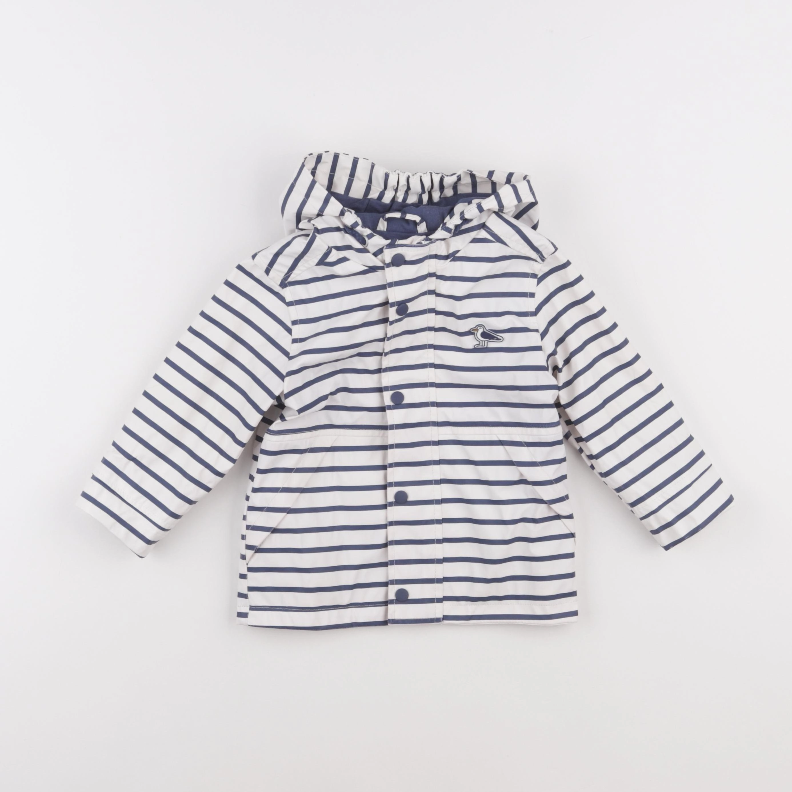 Vertbaudet - imperméable bleu - 18 mois