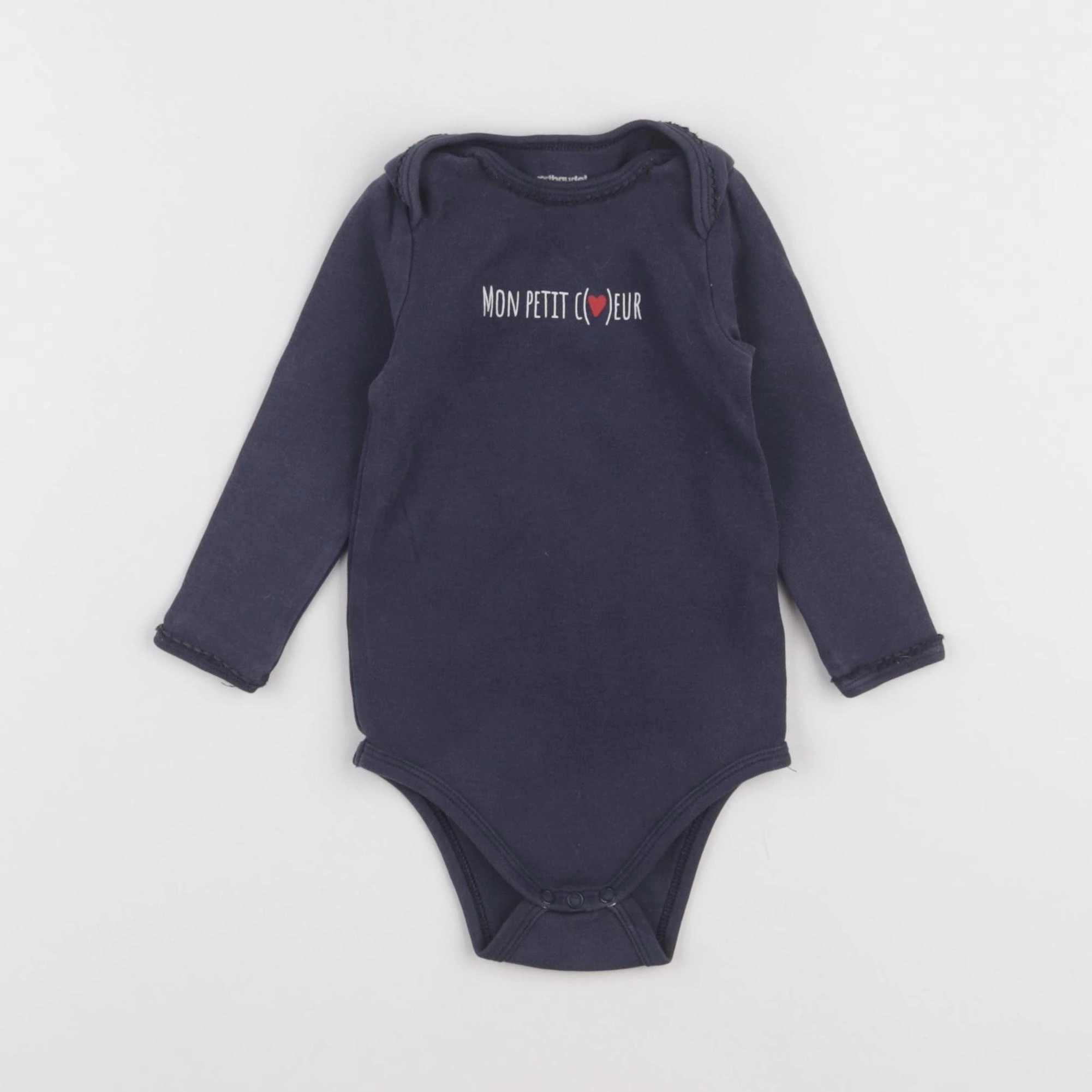 Vertbaudet - body bleu - 18 mois