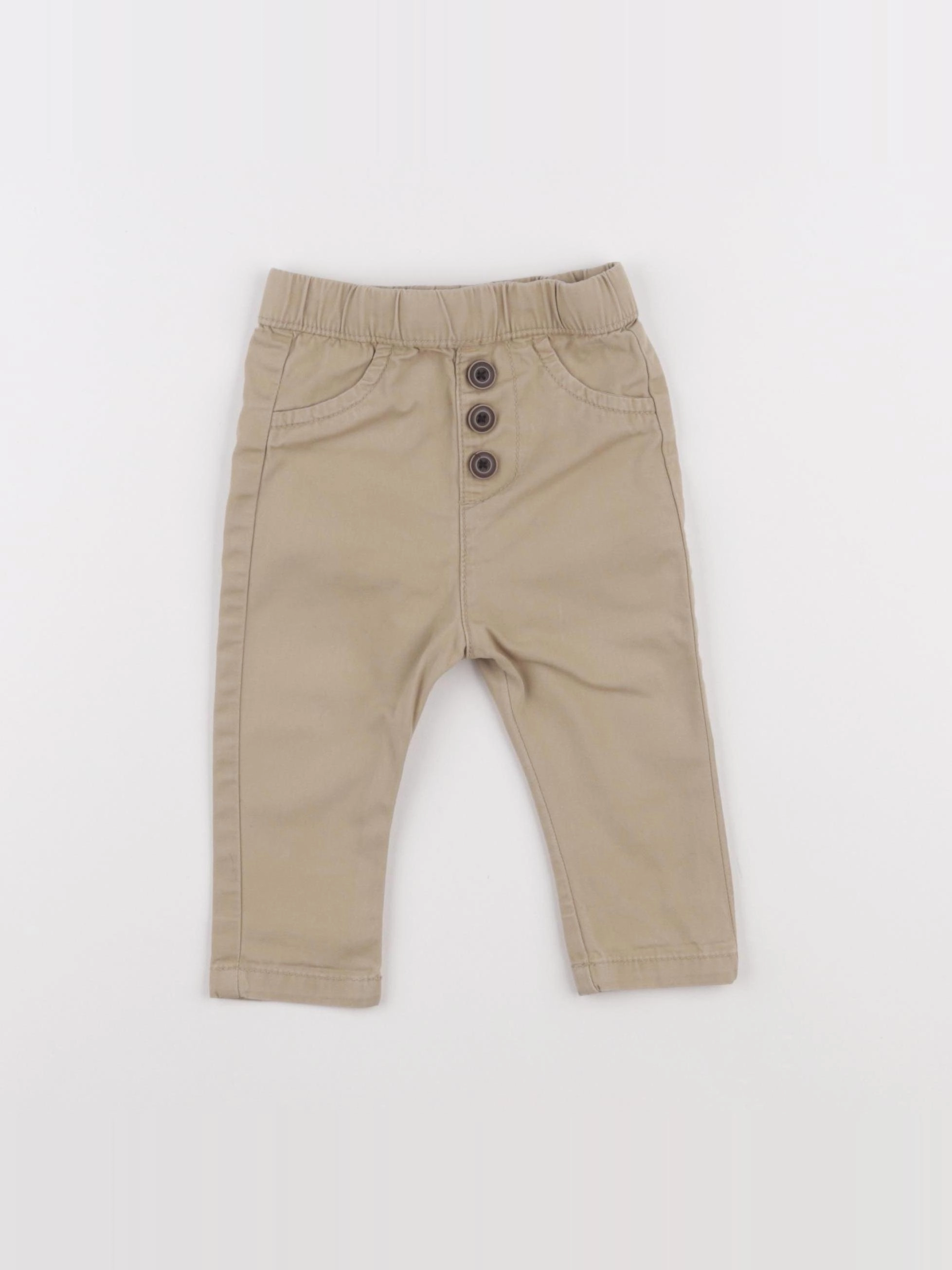 Tape à l'oeil - pantalon beige - 6 mois
