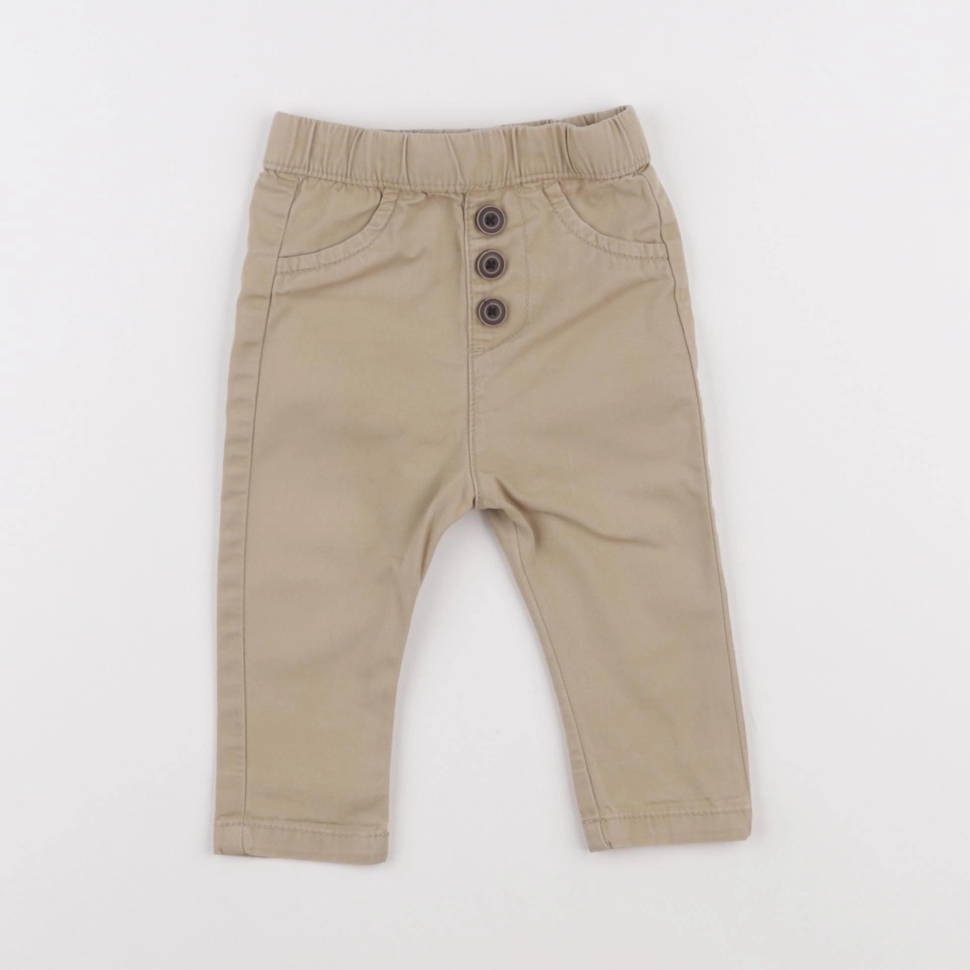 Tape à l'oeil - pantalon beige - 6 mois