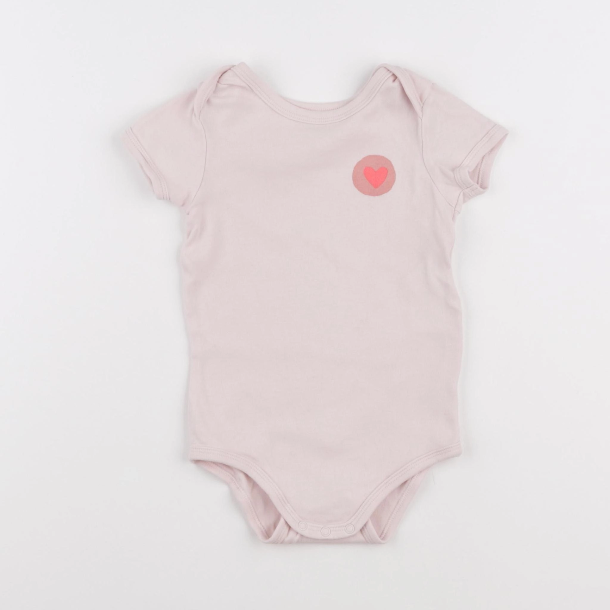 Vertbaudet - body rose - 18 mois