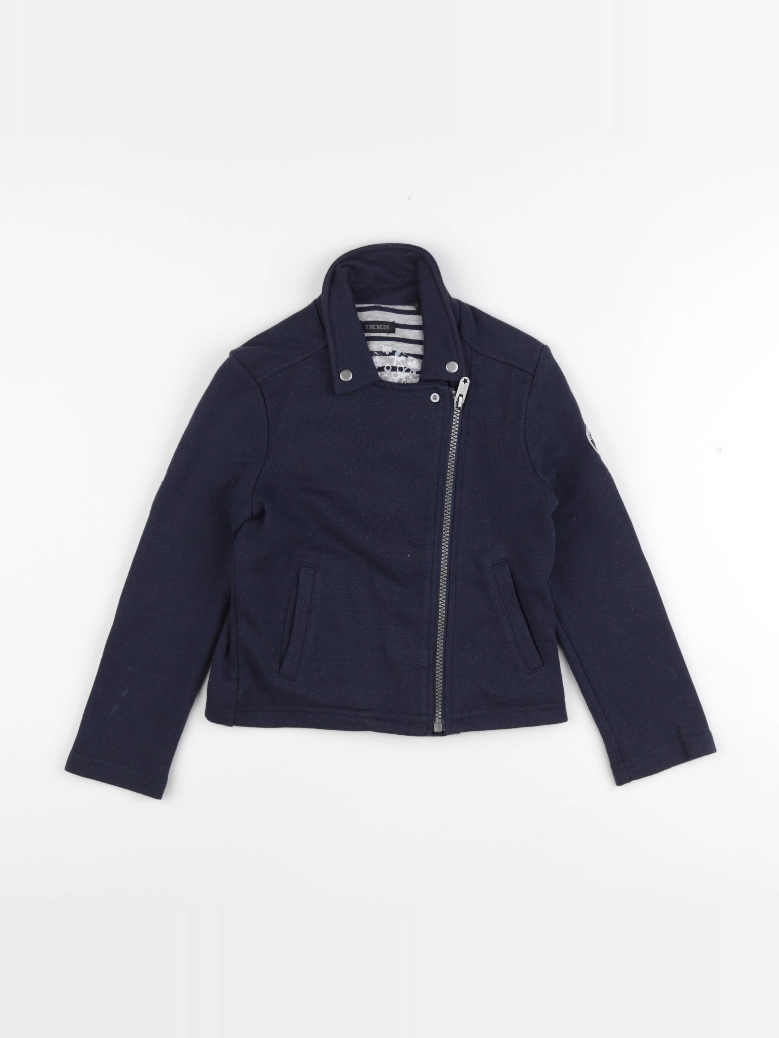 IKKS - veste bleu - 6 ans