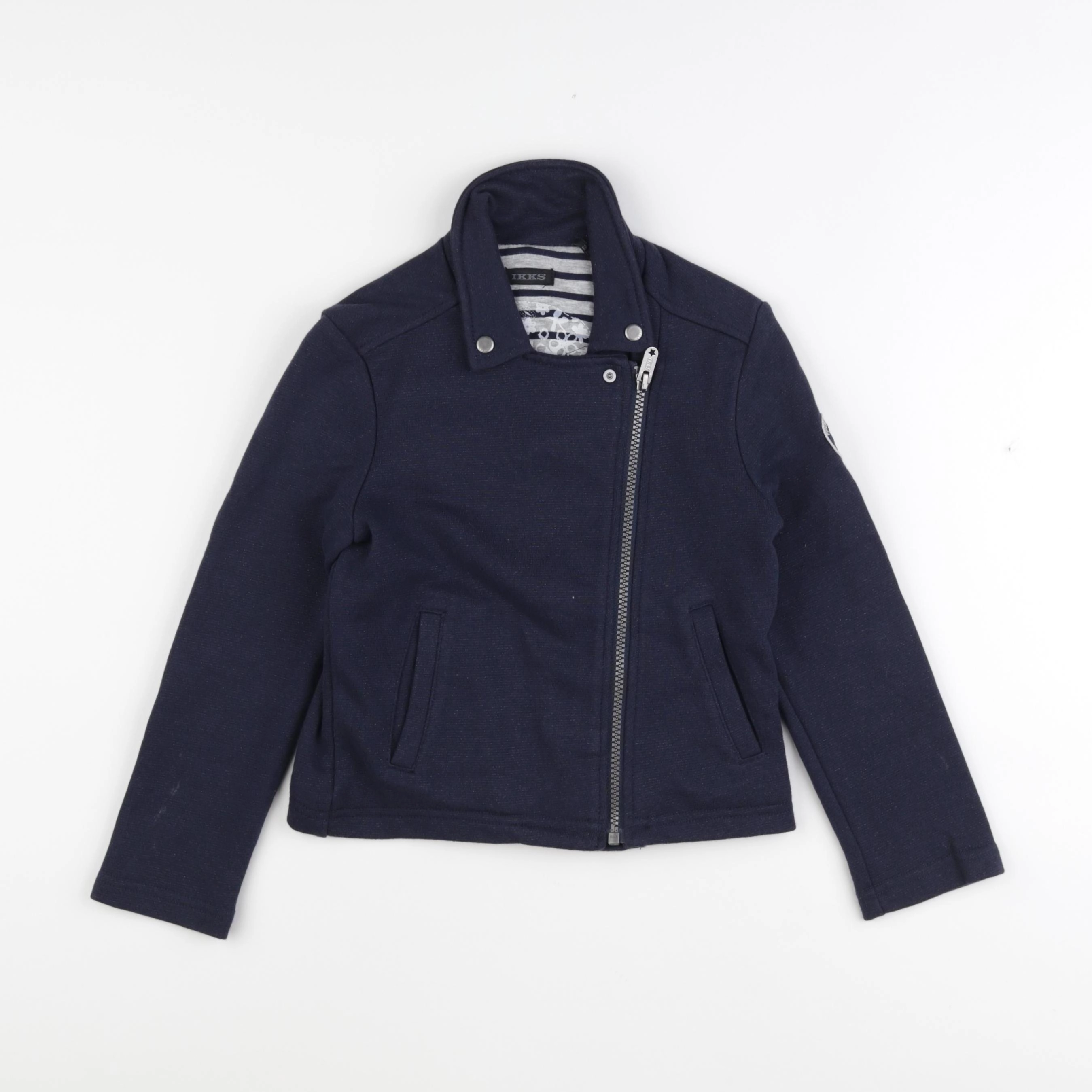 IKKS - veste bleu - 6 ans