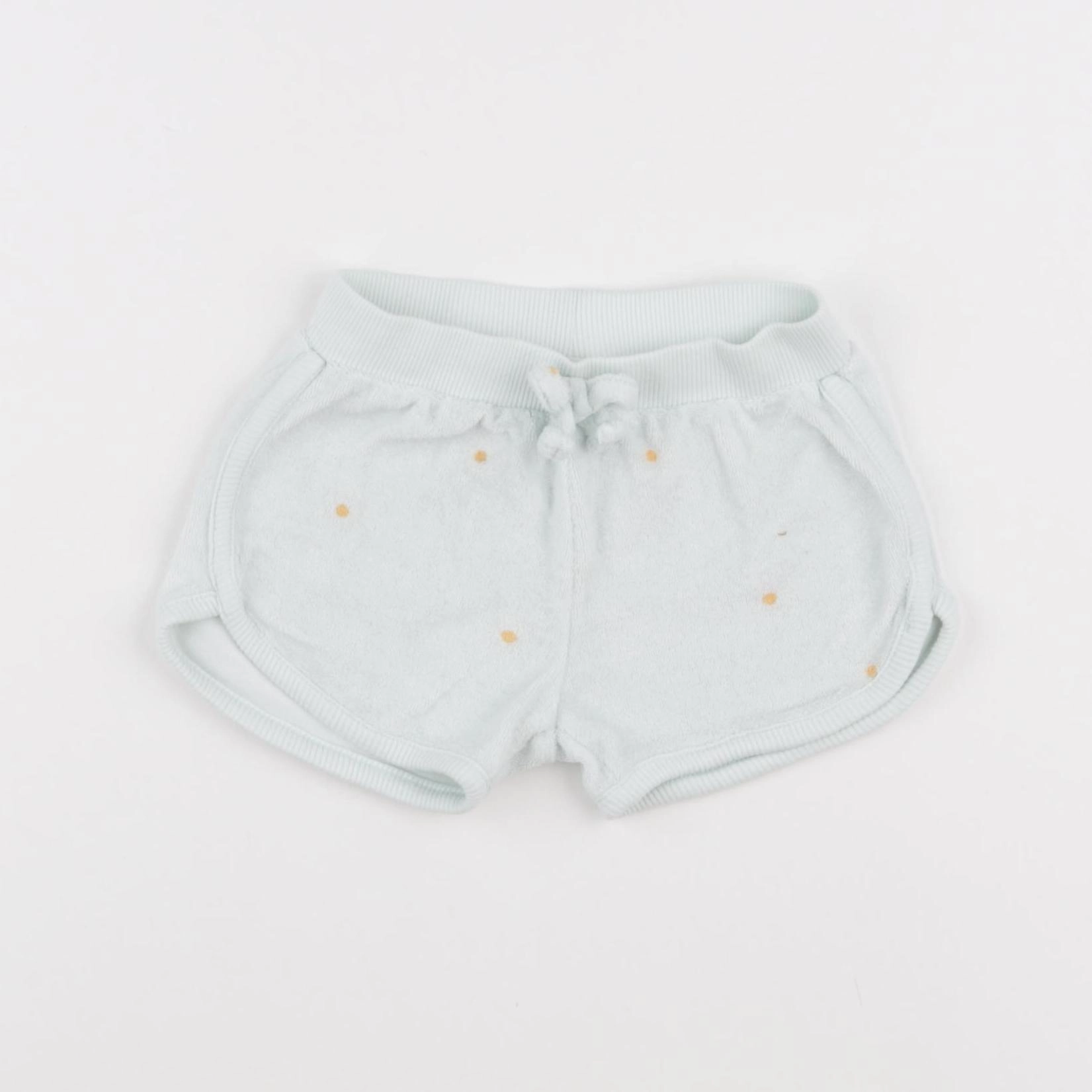 Vertbaudet - short vert - 12/18 mois