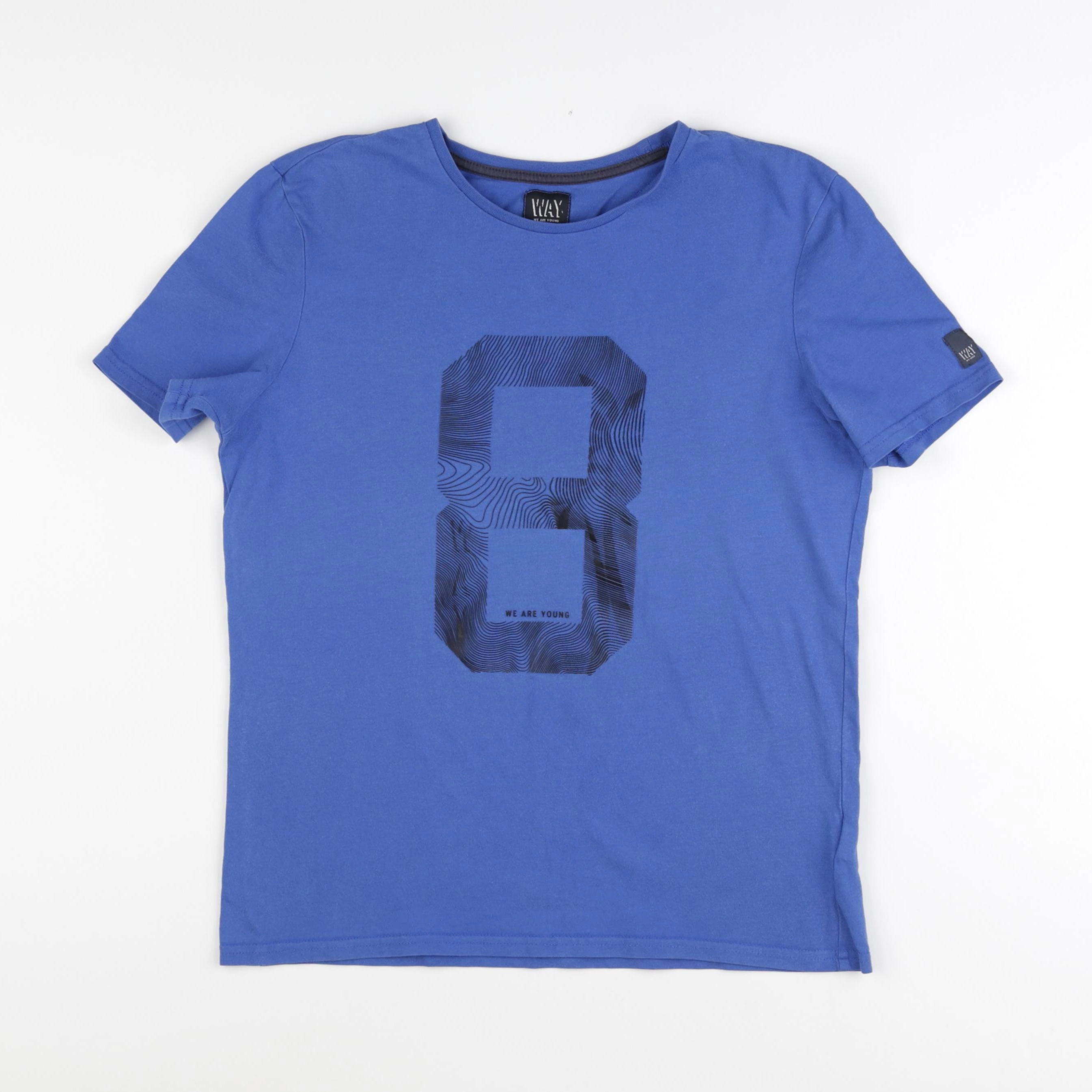 IKKS - tee-shirt bleu - 14 ans