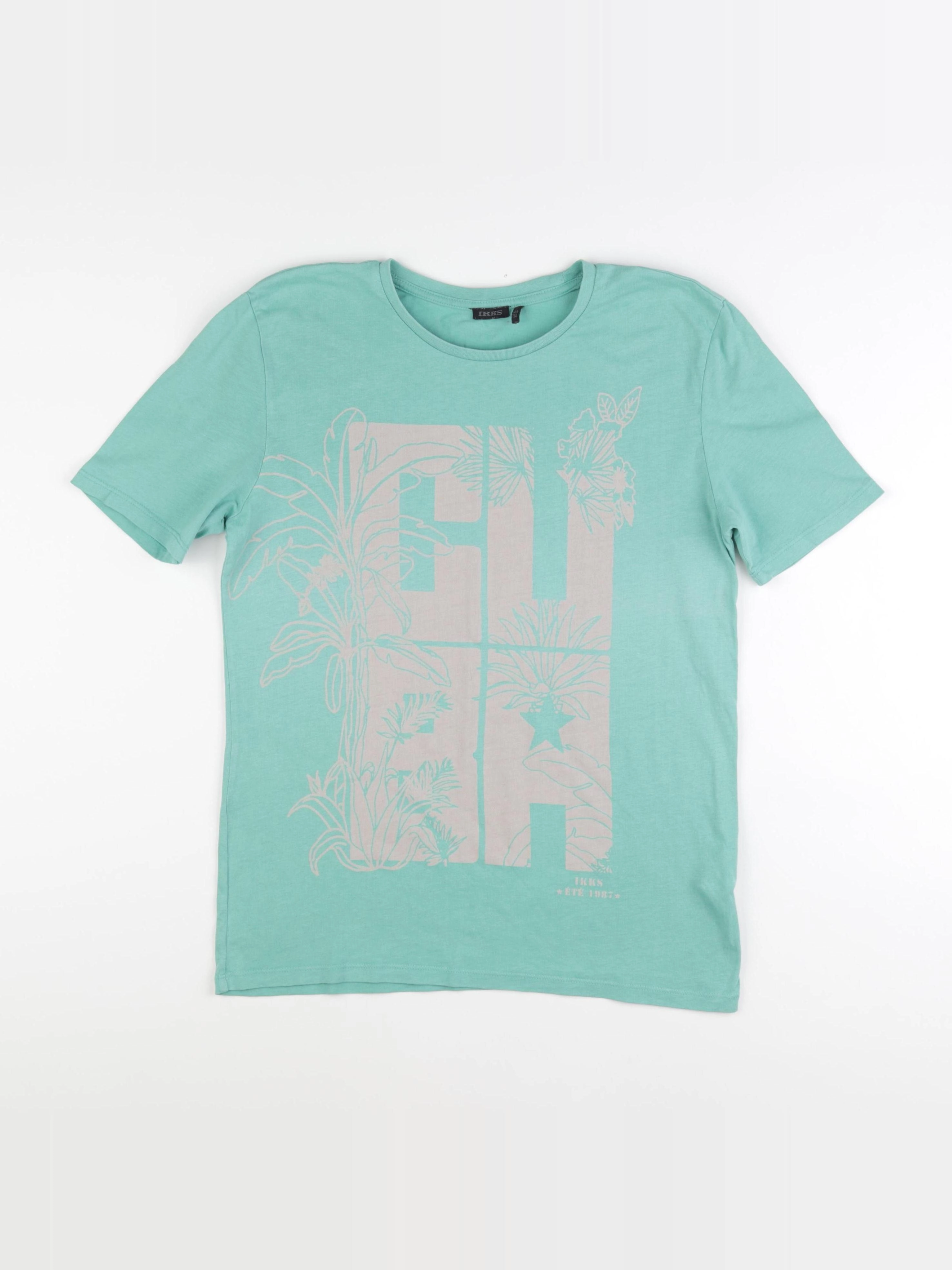 IKKS - tee-shirt vert - 14 ans