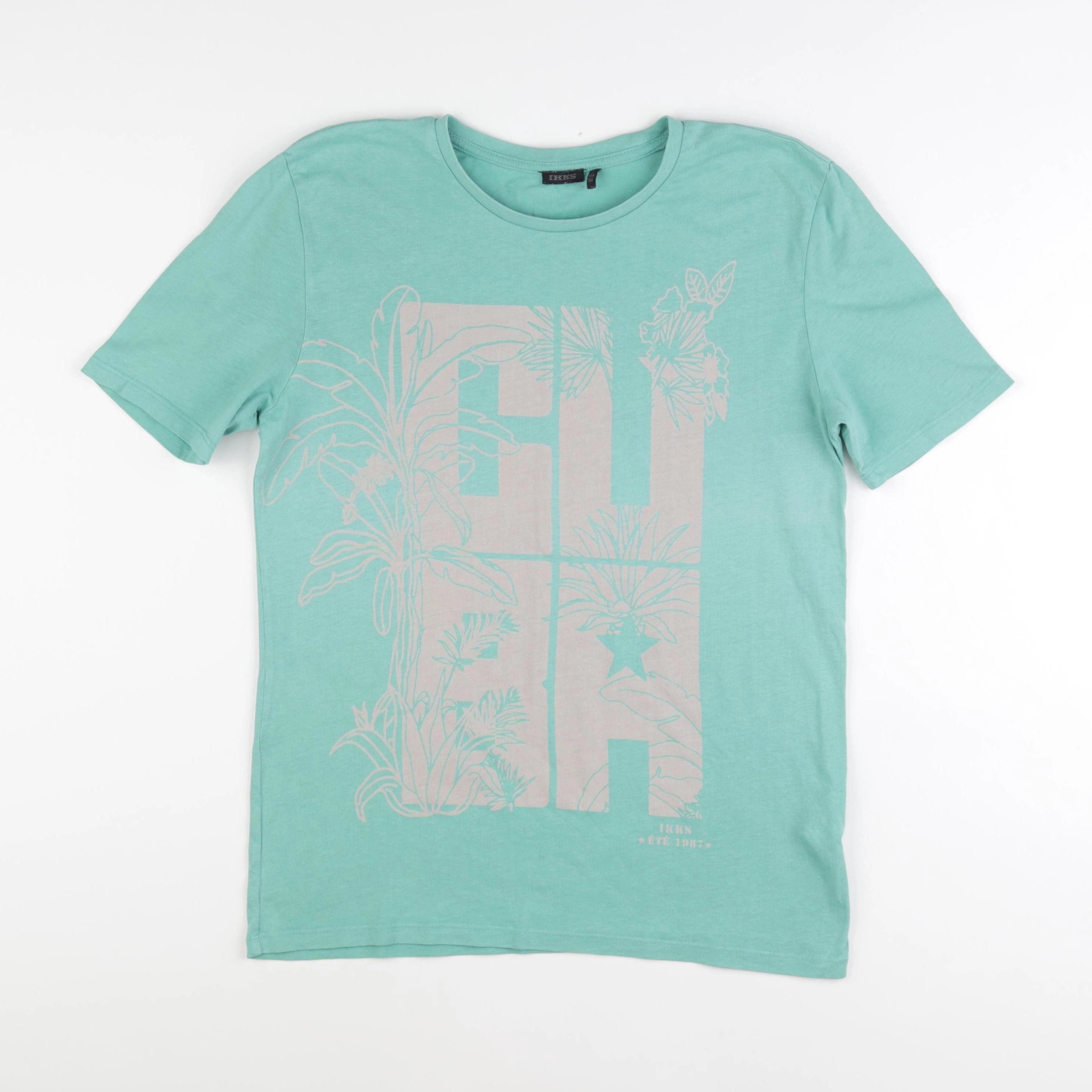 IKKS - tee-shirt vert - 14 ans