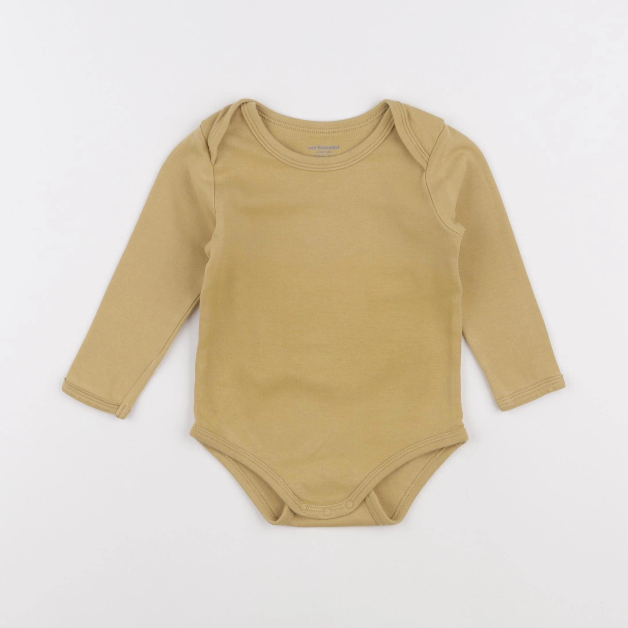 Vertbaudet - body jaune - 18 mois
