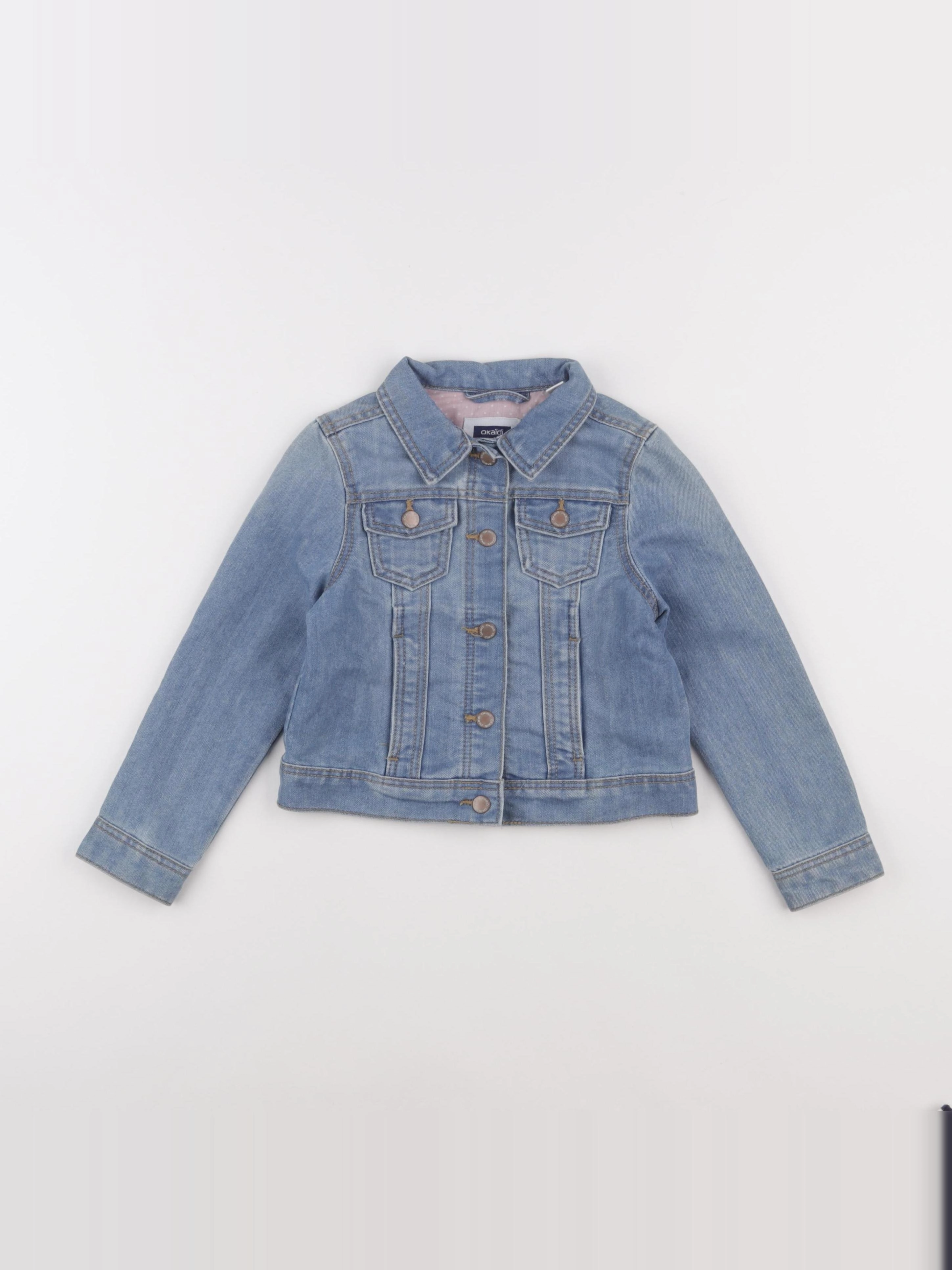 Okaidi - veste bleu - 4 ans