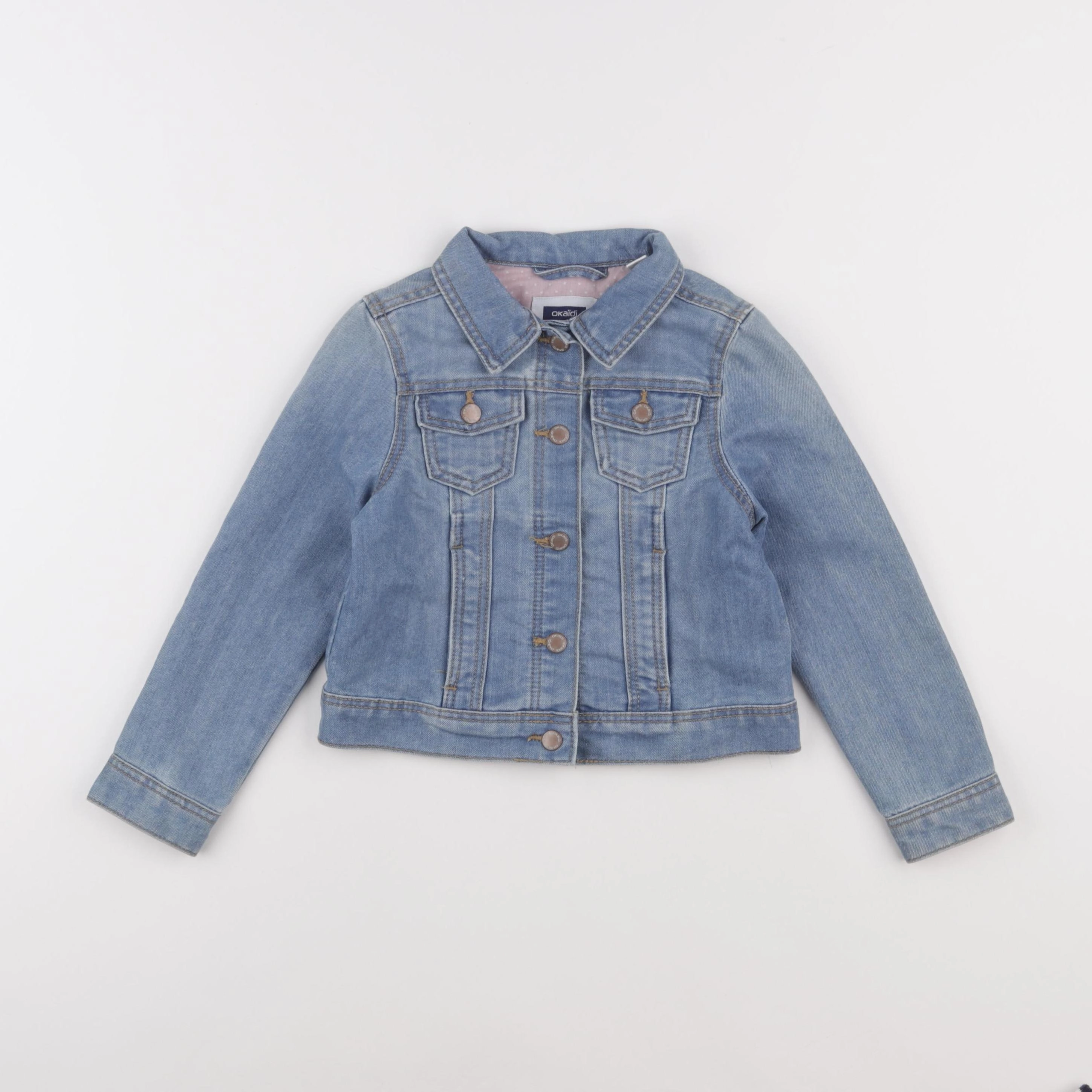 Okaidi - veste bleu - 4 ans