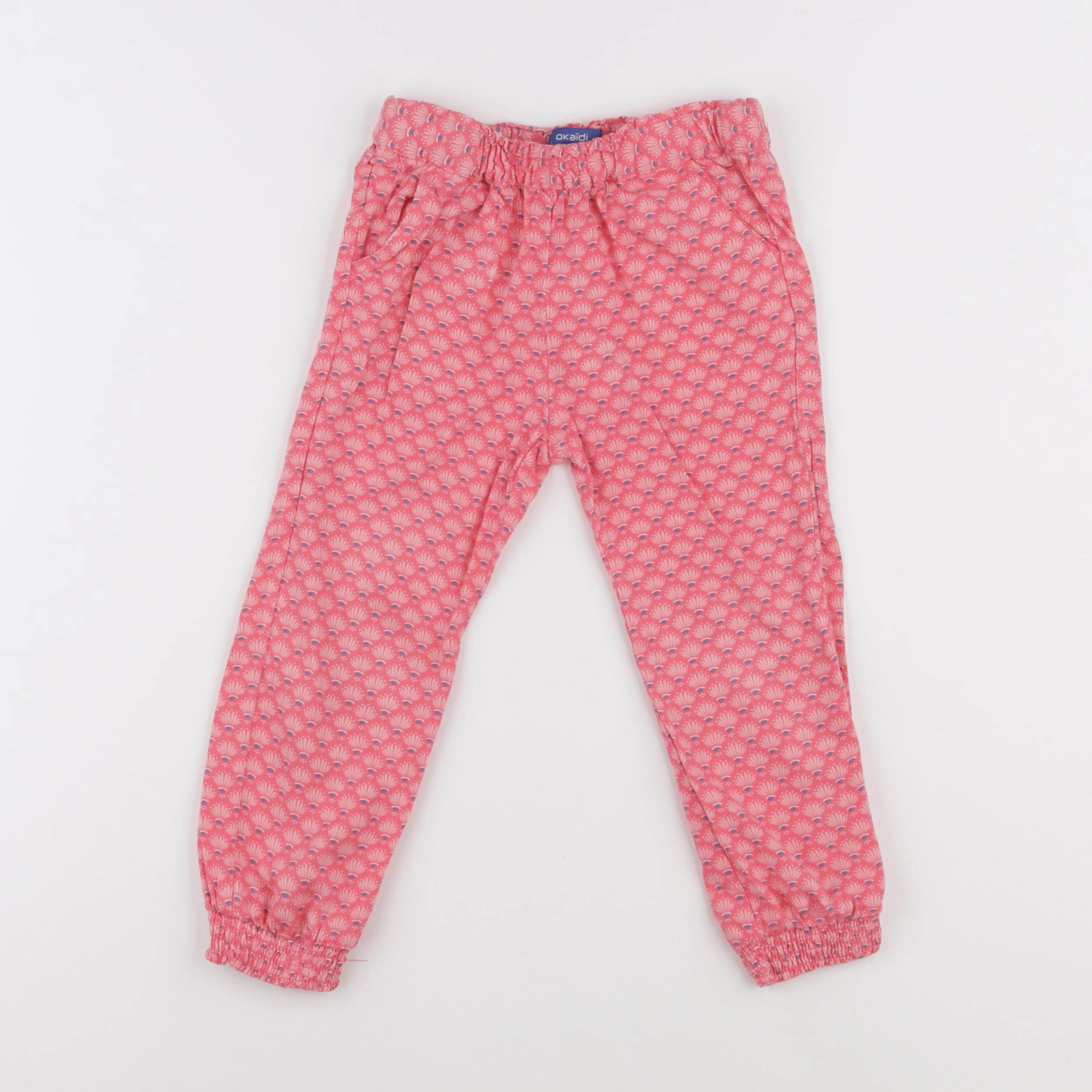 Okaidi - pantalon rose - 4 ans