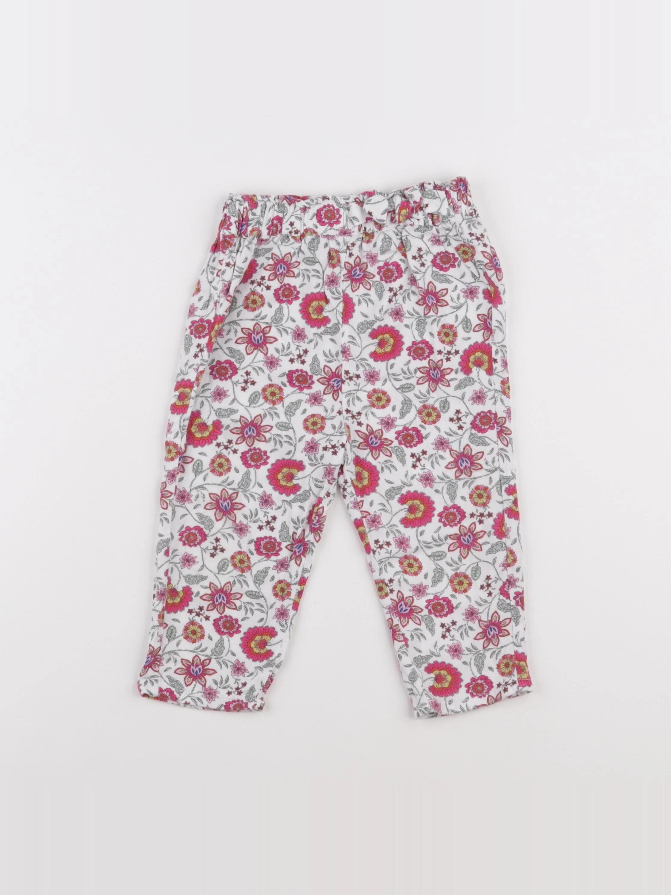 Vertbaudet - pantalon multicolore - 24 mois