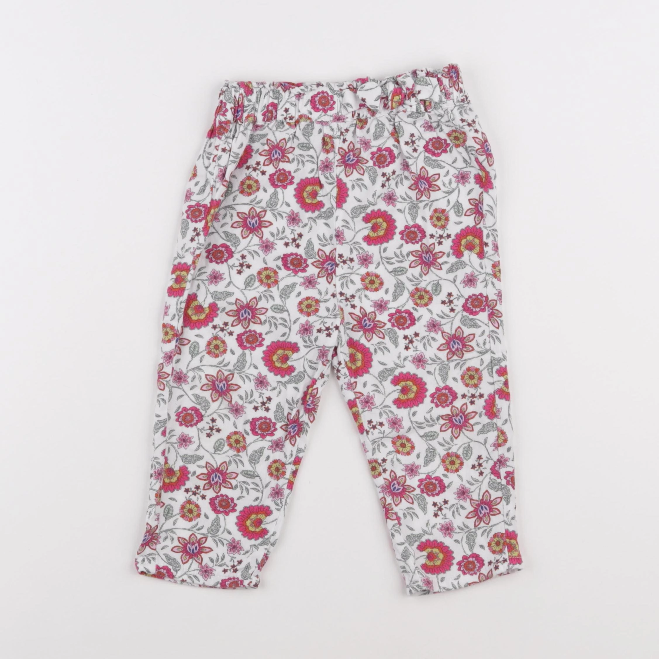 Vertbaudet - pantalon multicolore - 24 mois