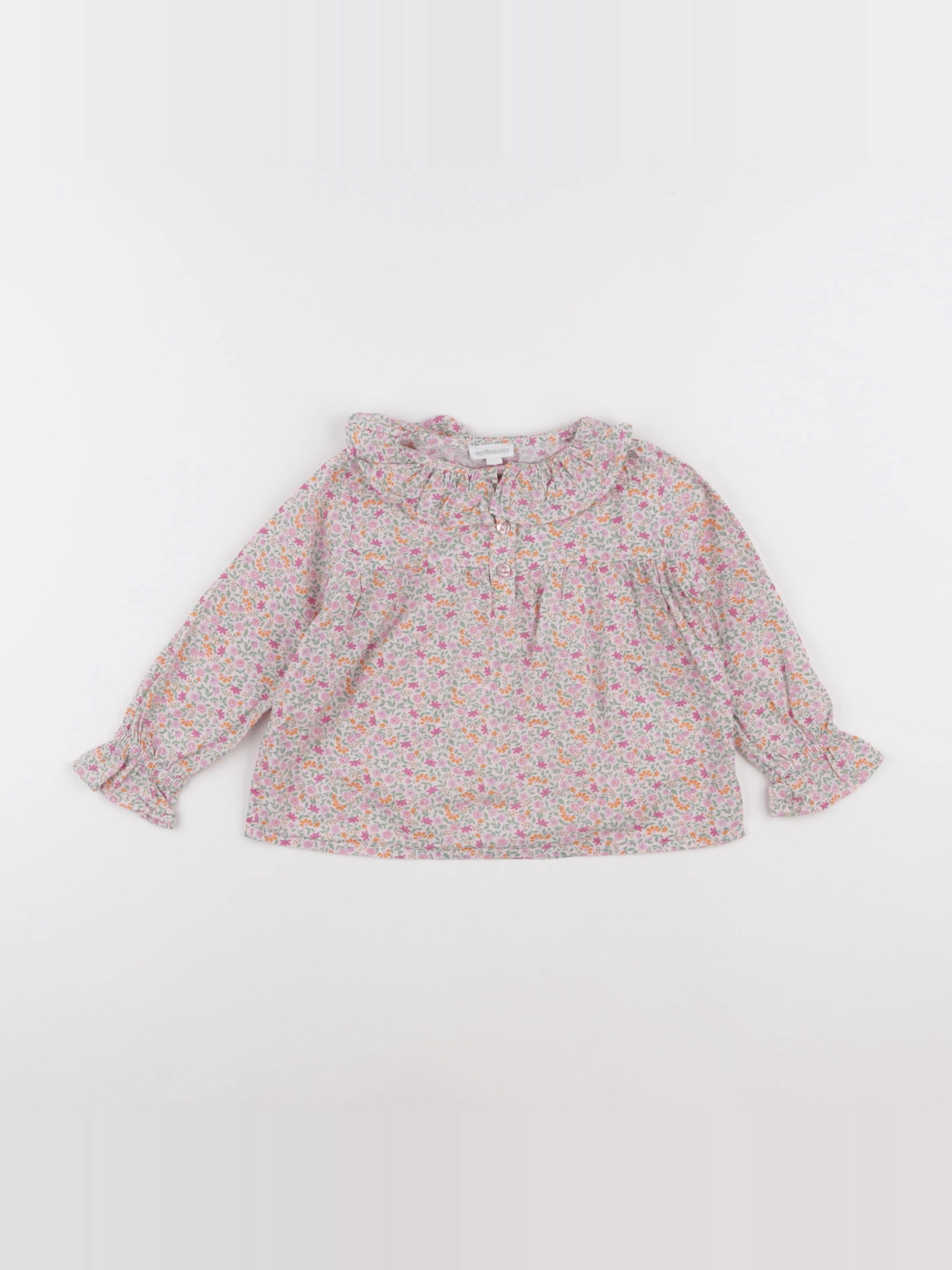 Vertbaudet - blouse multicolore - 3 ans