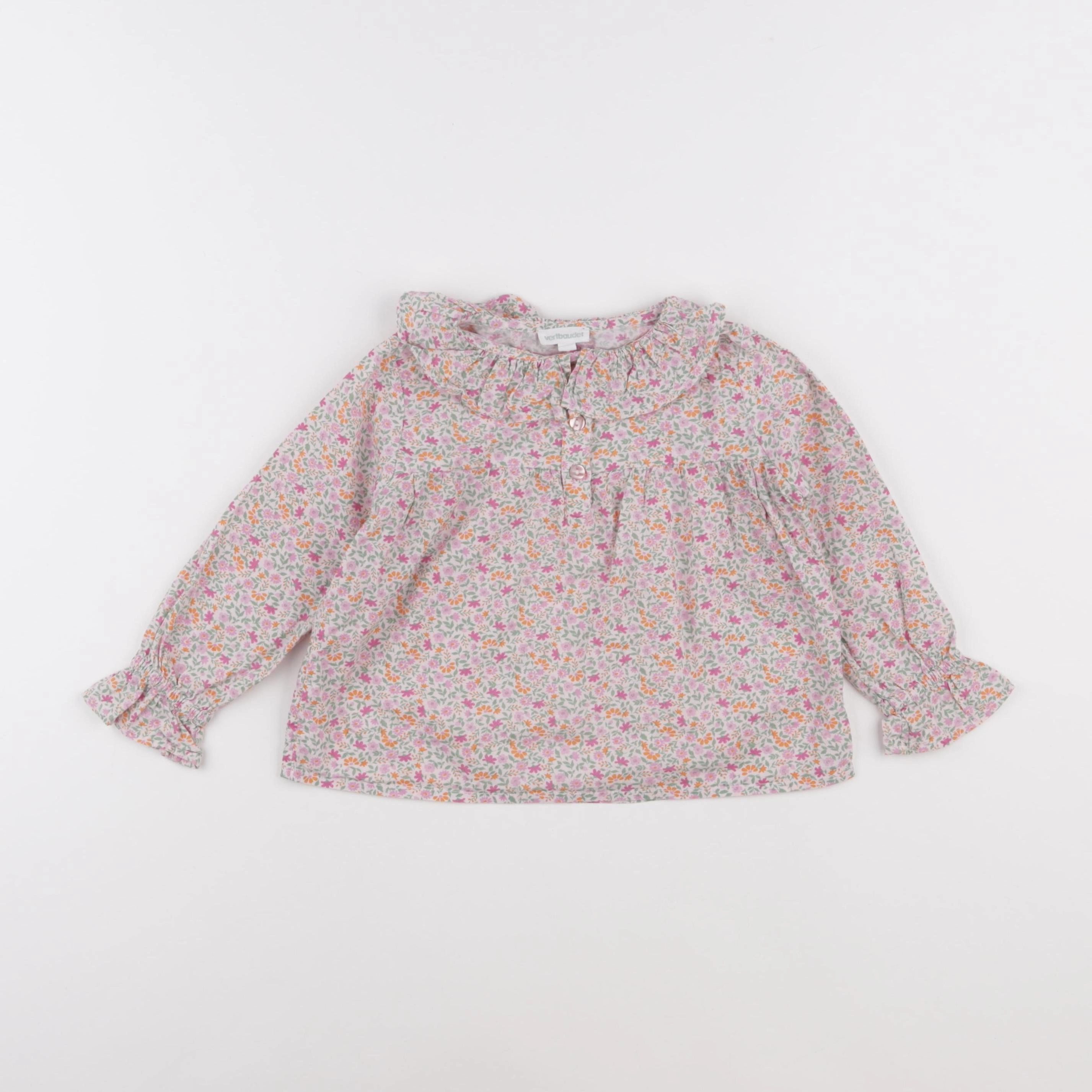 Vertbaudet - blouse multicolore - 3 ans