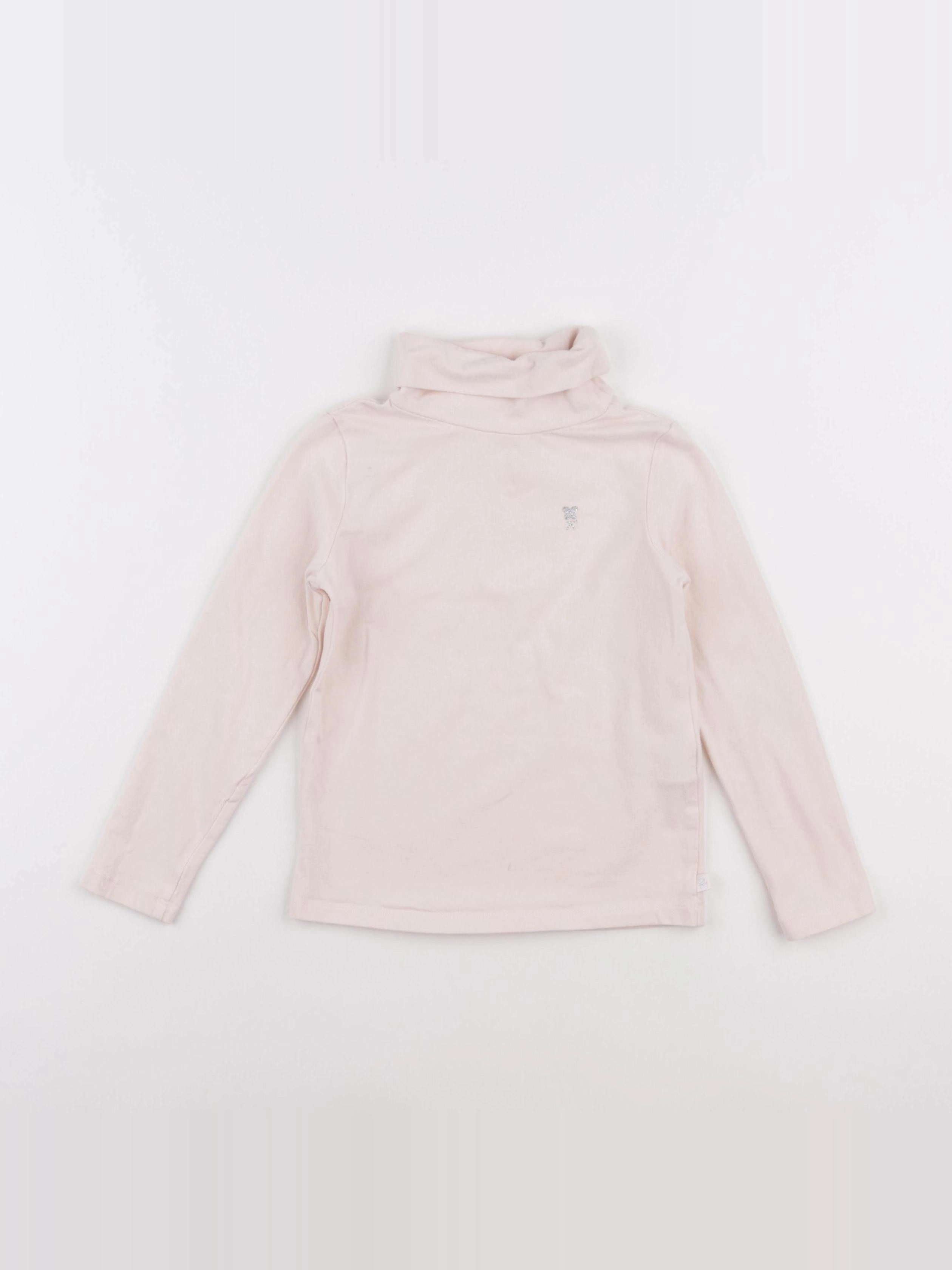 Okaidi - sous-pull rose - 4 ans