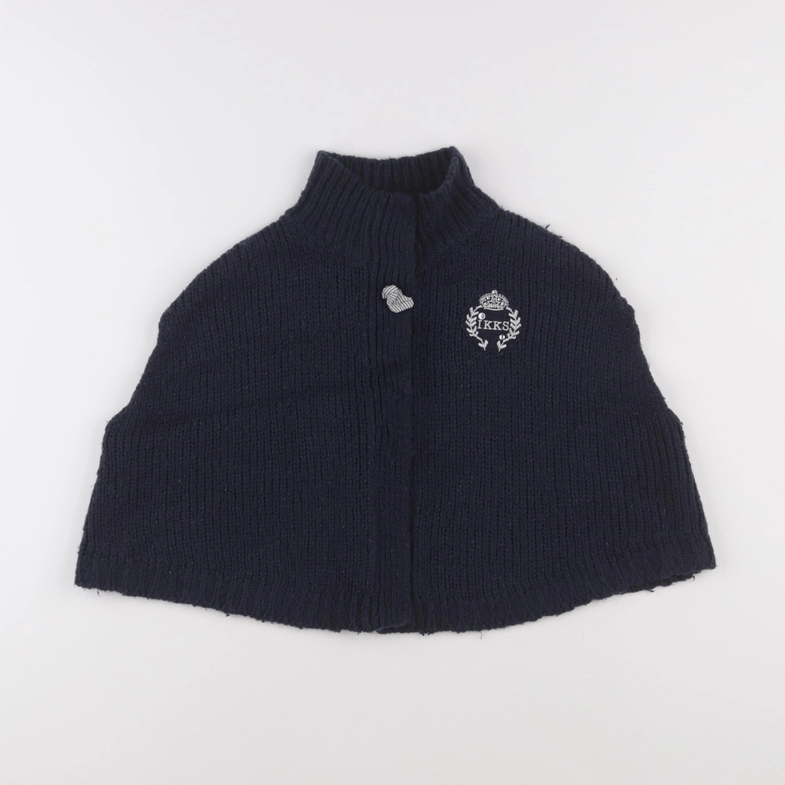 IKKS - gilet bleu - 8 ans