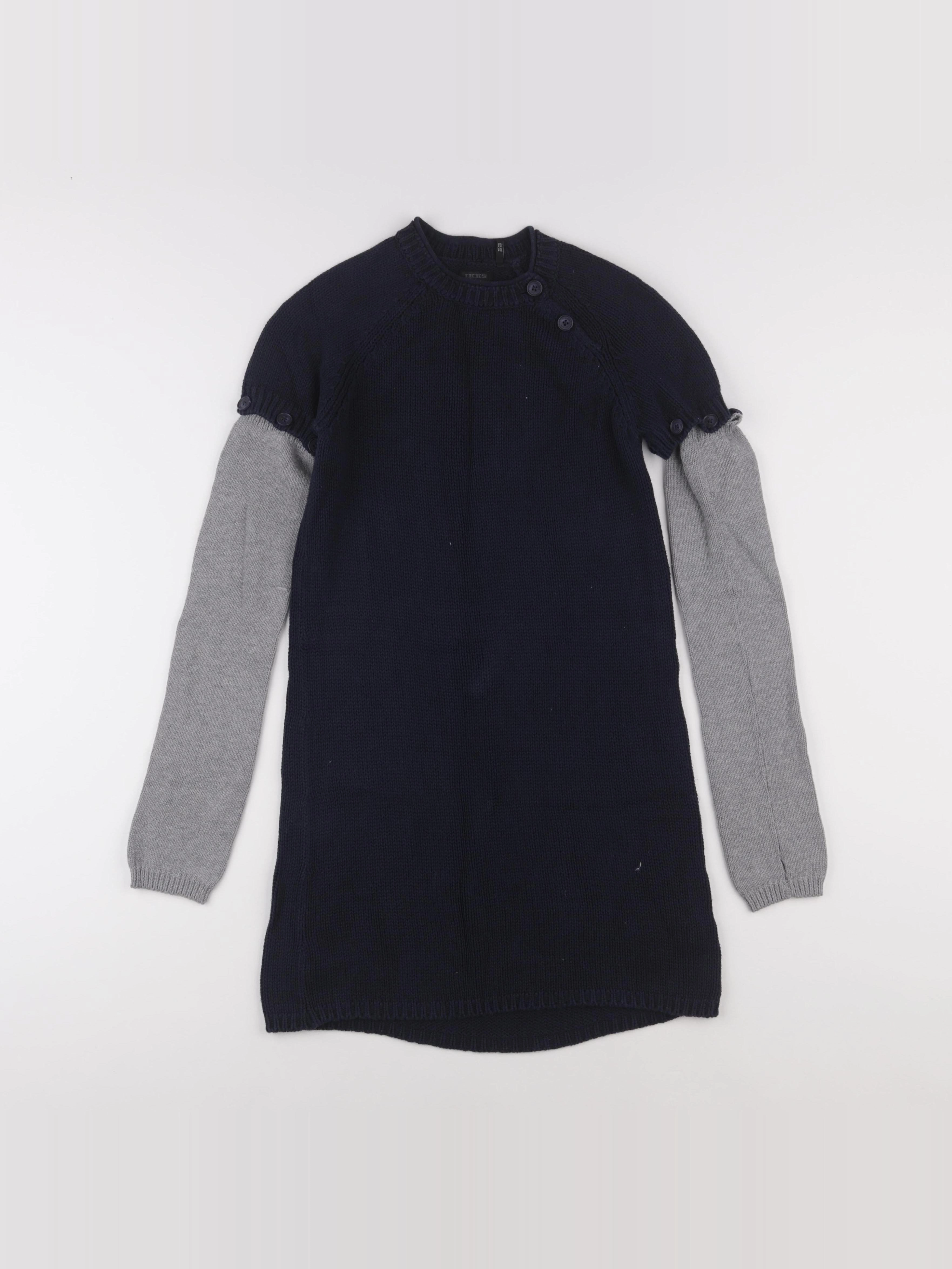 IKKS - robe bleu - 10 ans