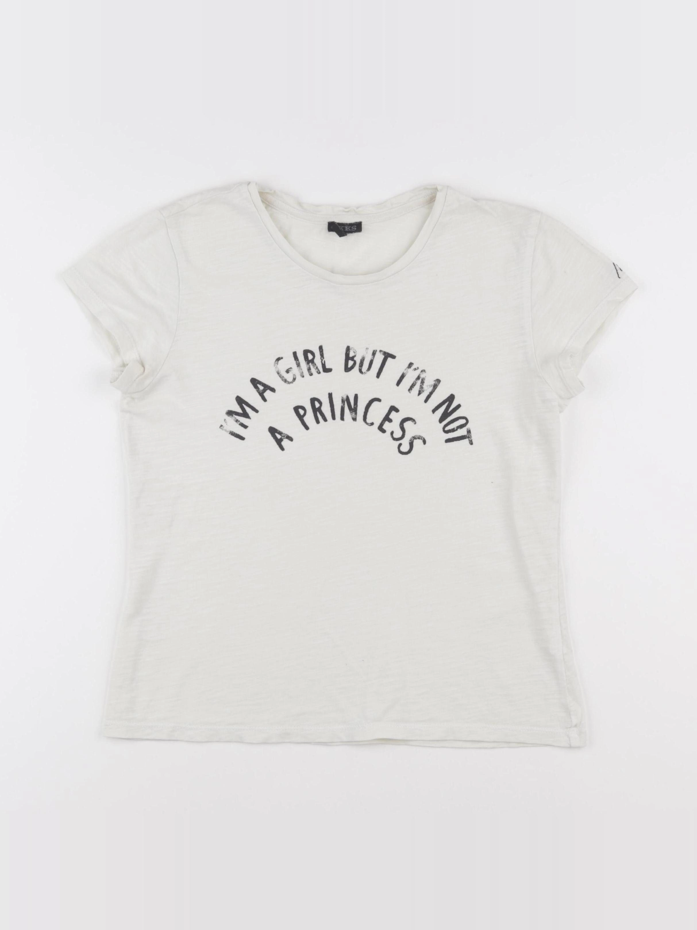 IKKS - tee-shirt blanc - 12 ans