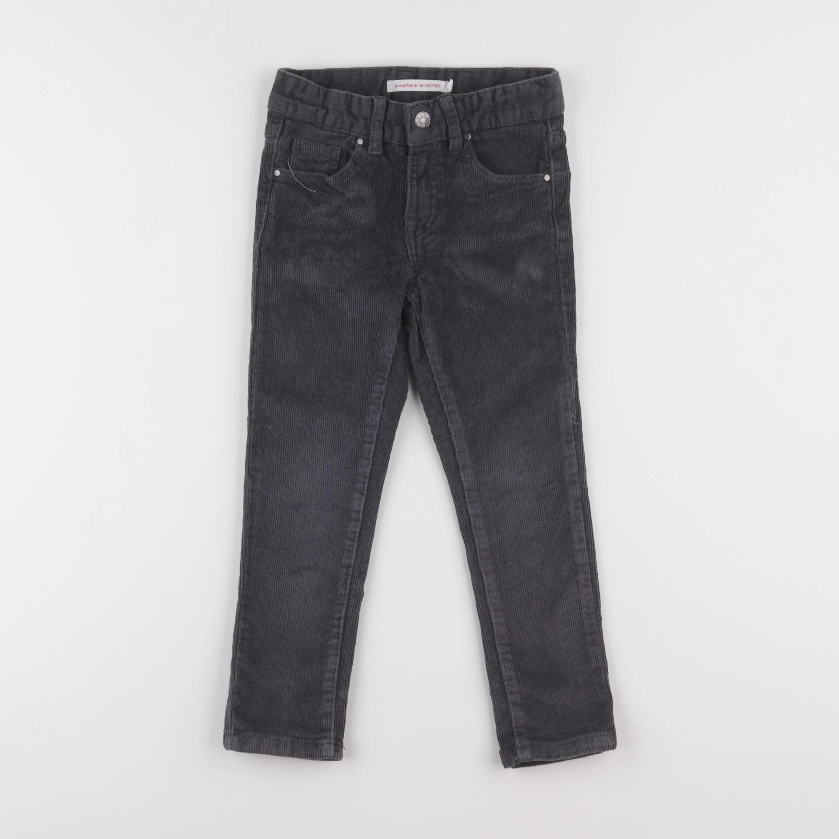 Monoprix - pantalon gris - 4 ans