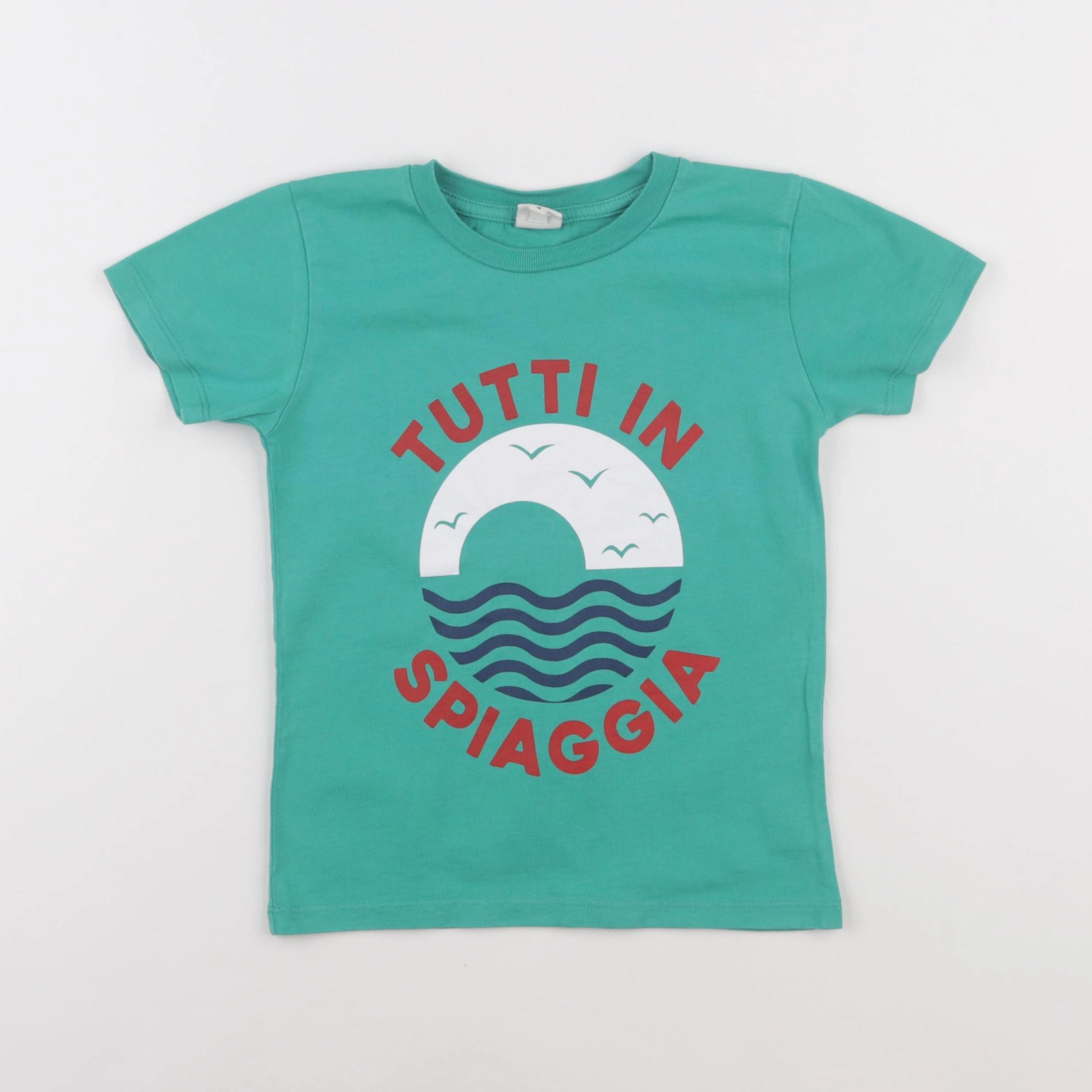 Bonton - tee-shirt vert - 4 ans