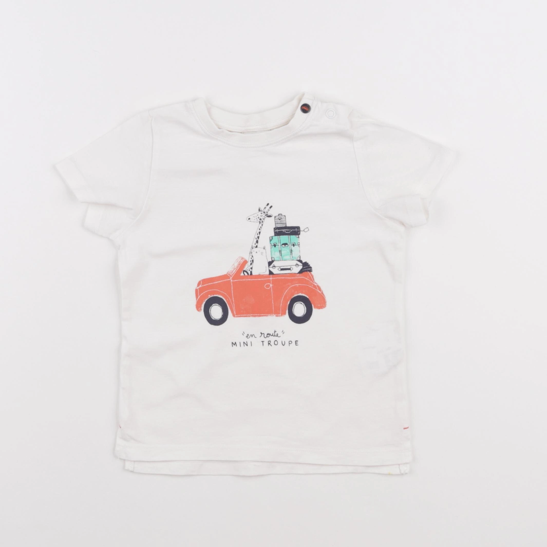 Tape à l'oeil - tee-shirt blanc - 36 mois