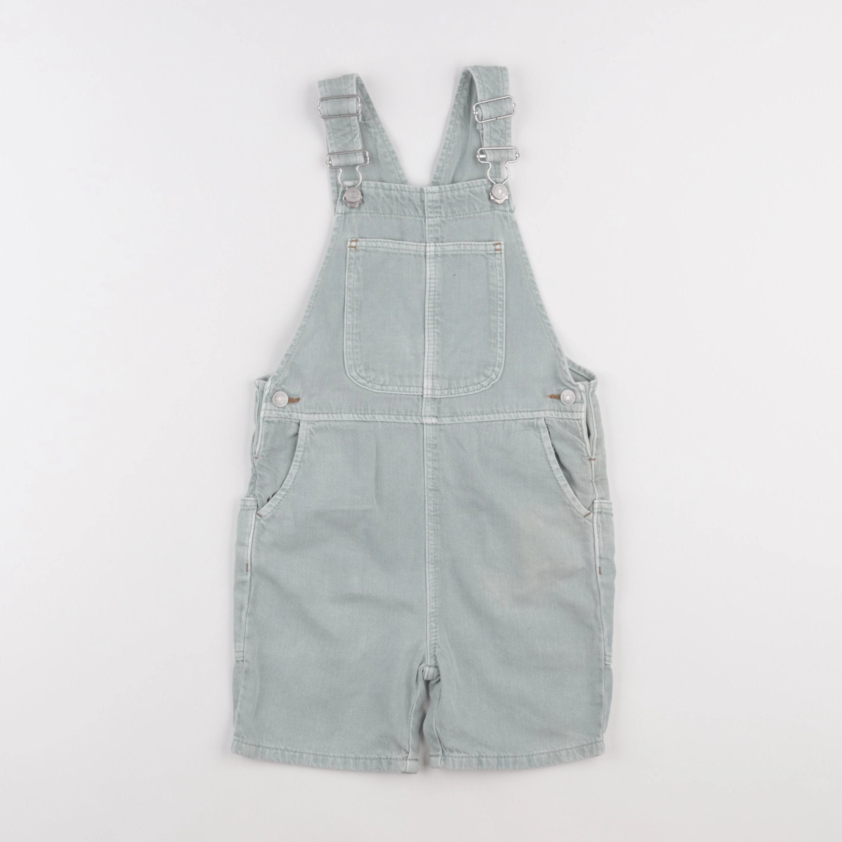 Zara - salopette vert - 4/5 ans