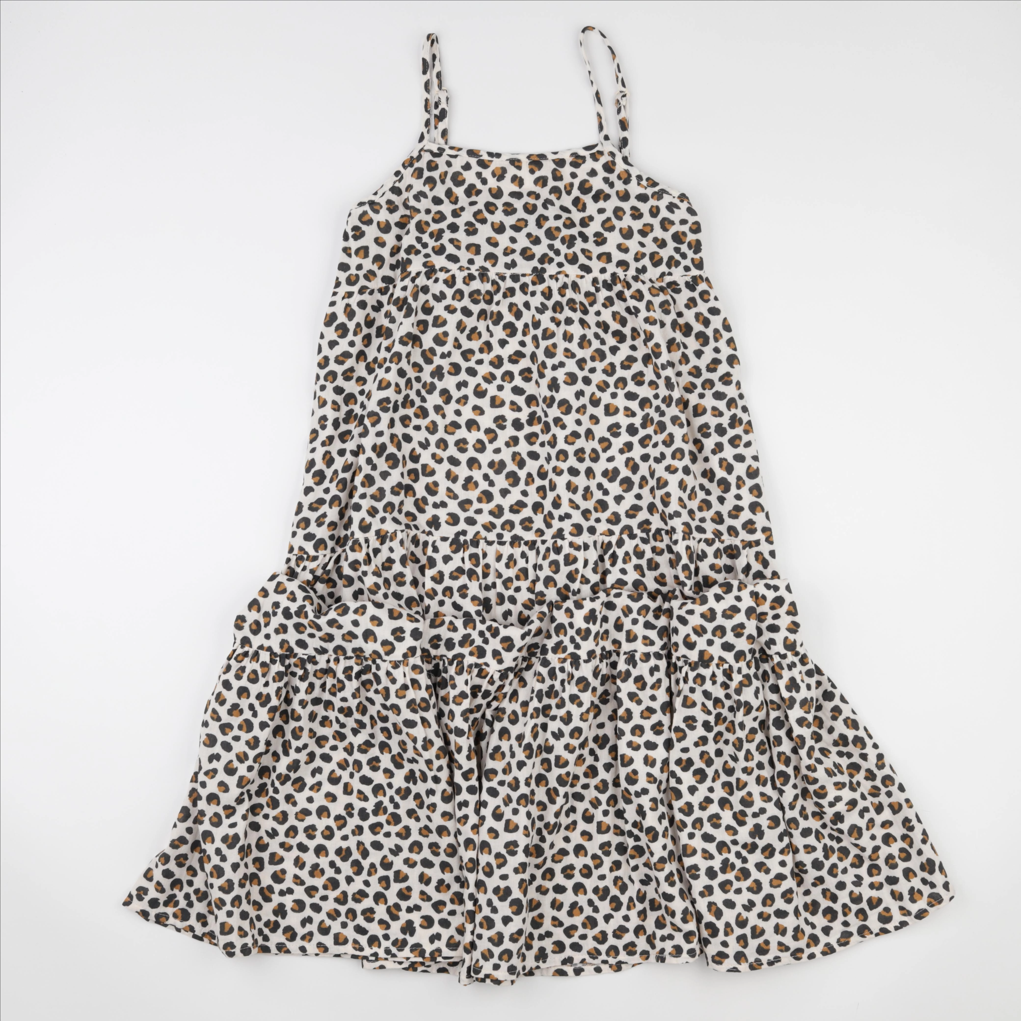 Monoprix - robe beige, marron - 14 ans