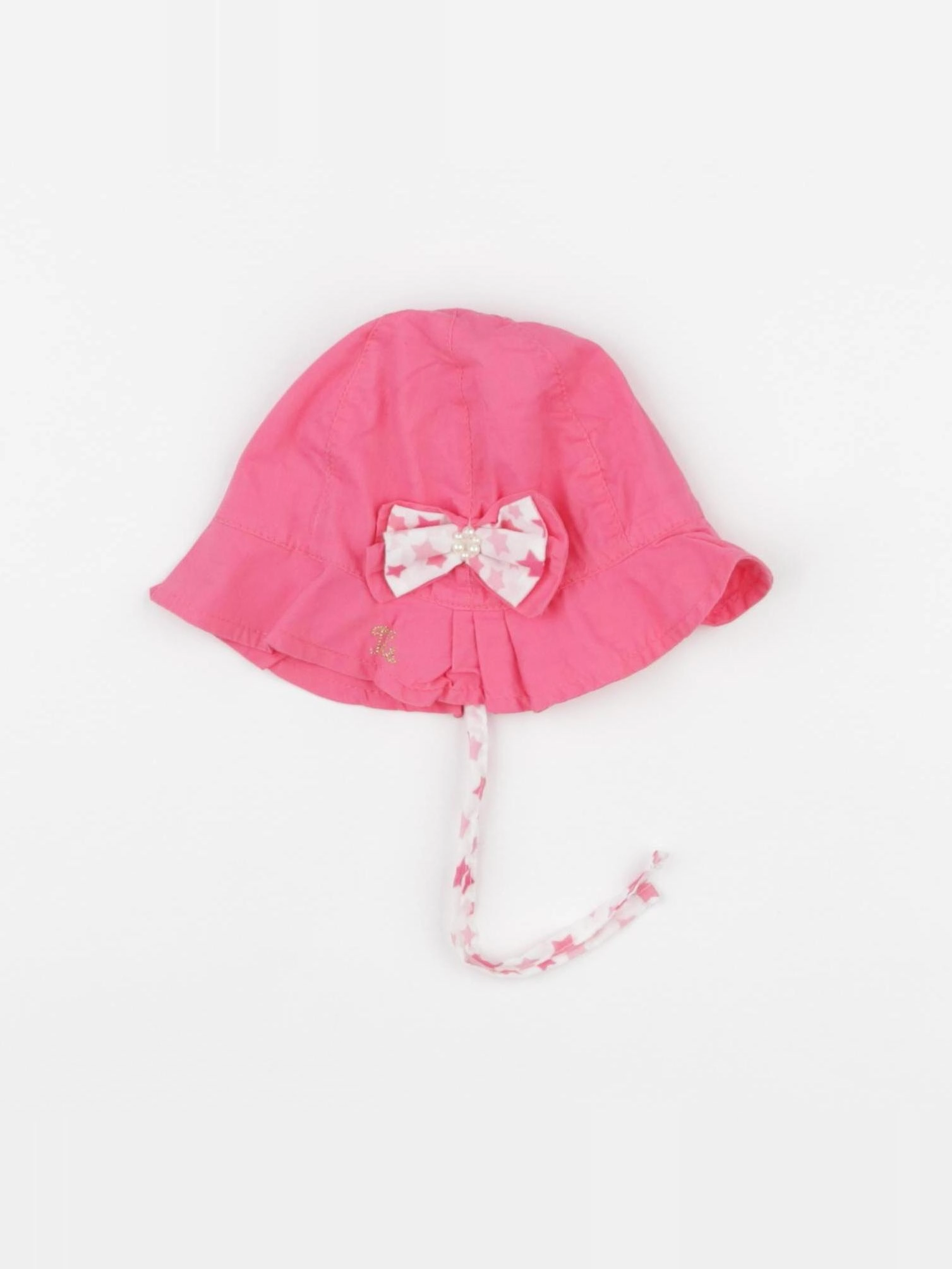 IKKS - chapeau rose - 6/9 mois
