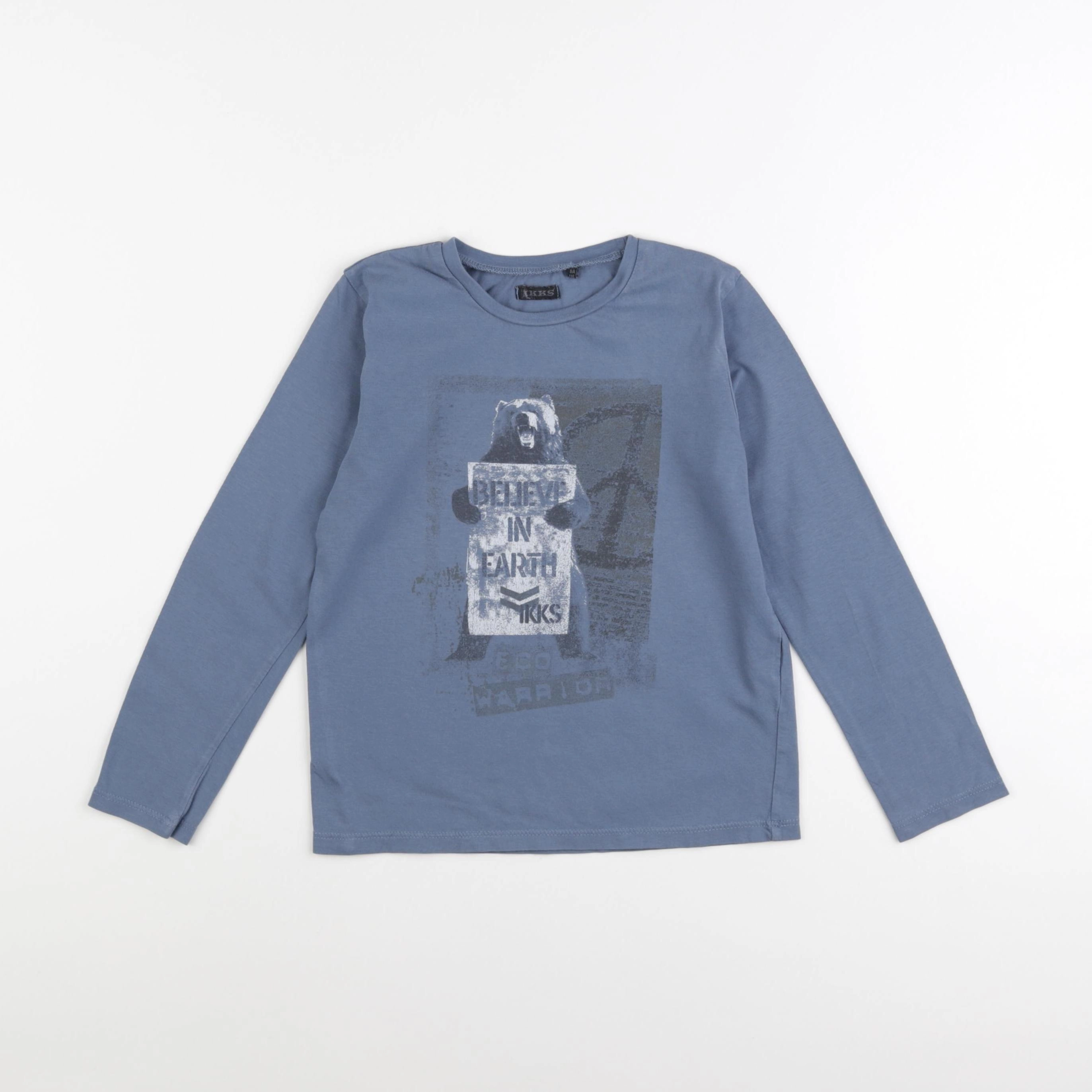 IKKS - tee-shirt bleu - 6 ans
