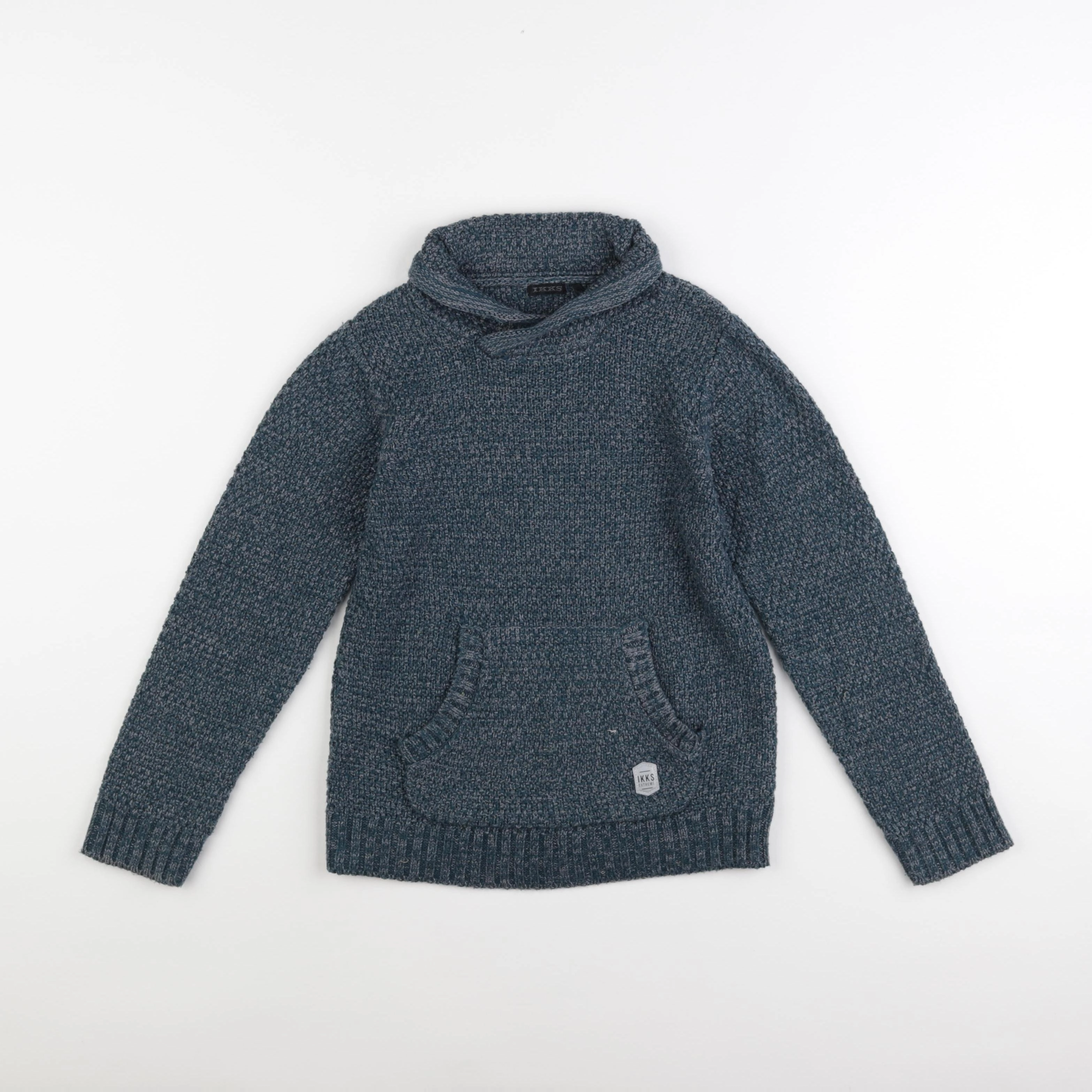 IKKS - pull bleu - 8 ans