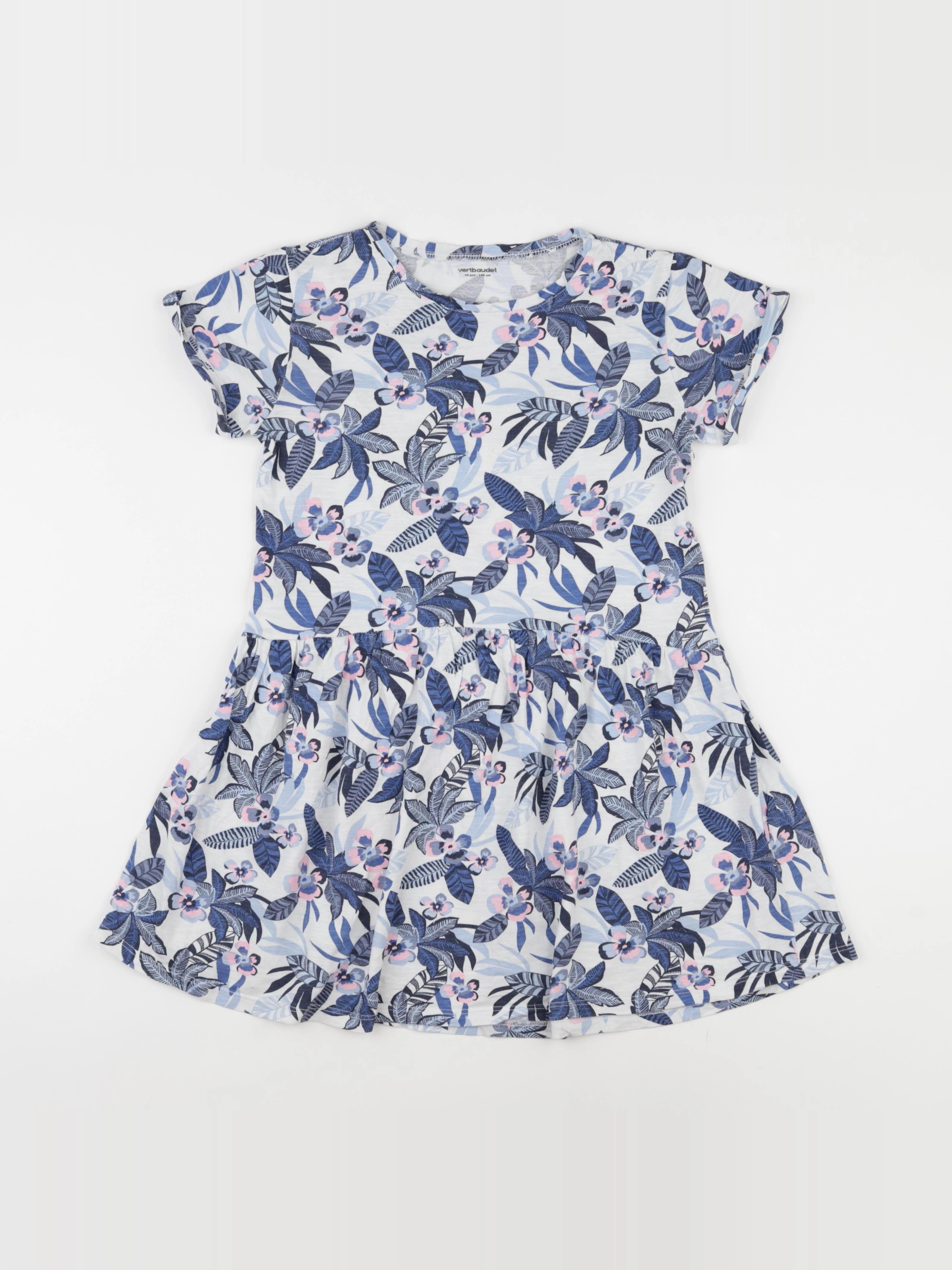 Vertbaudet - robe multicolore - 10 ans