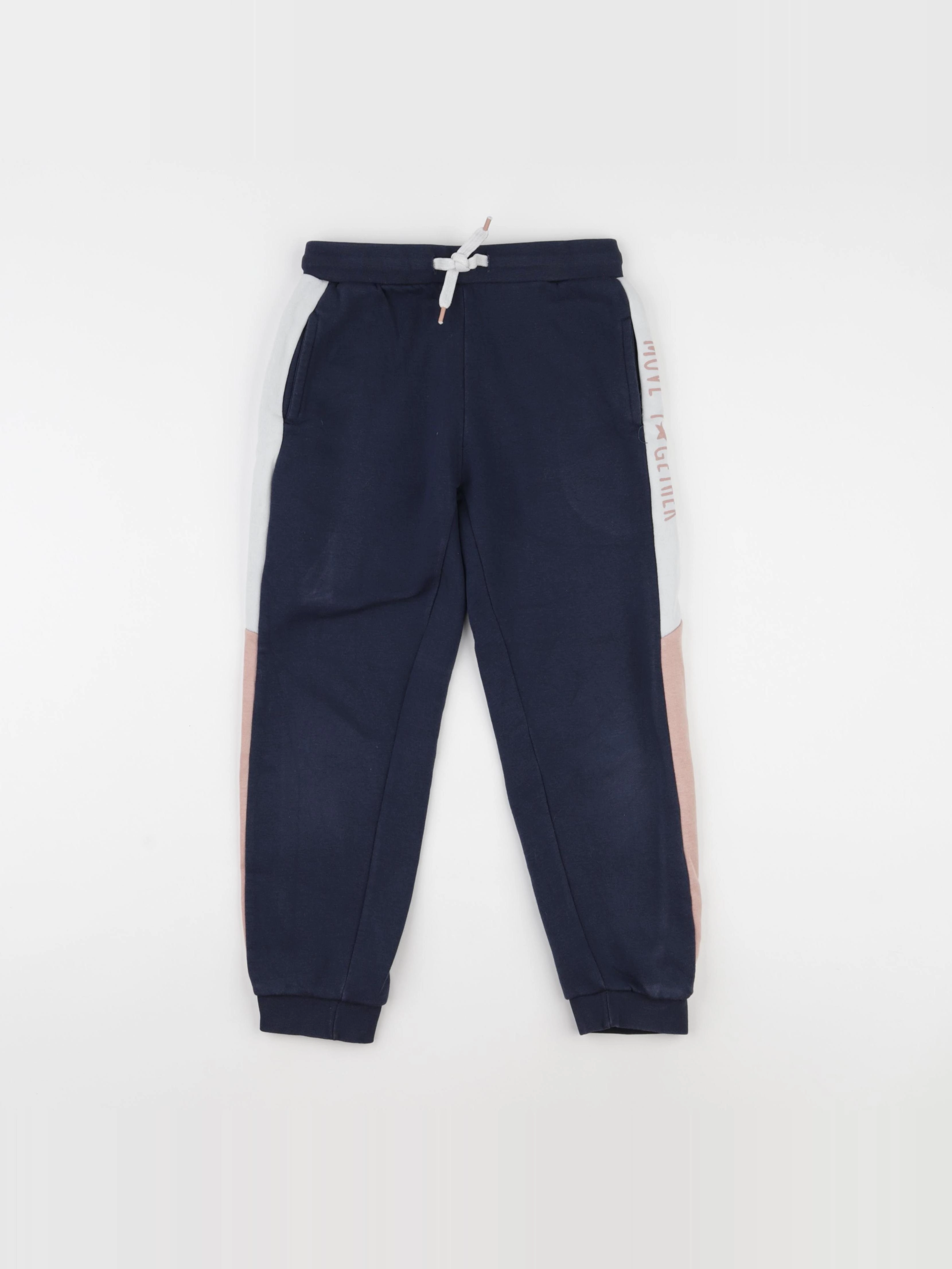 Vertbaudet - jogging bleu - 8 ans