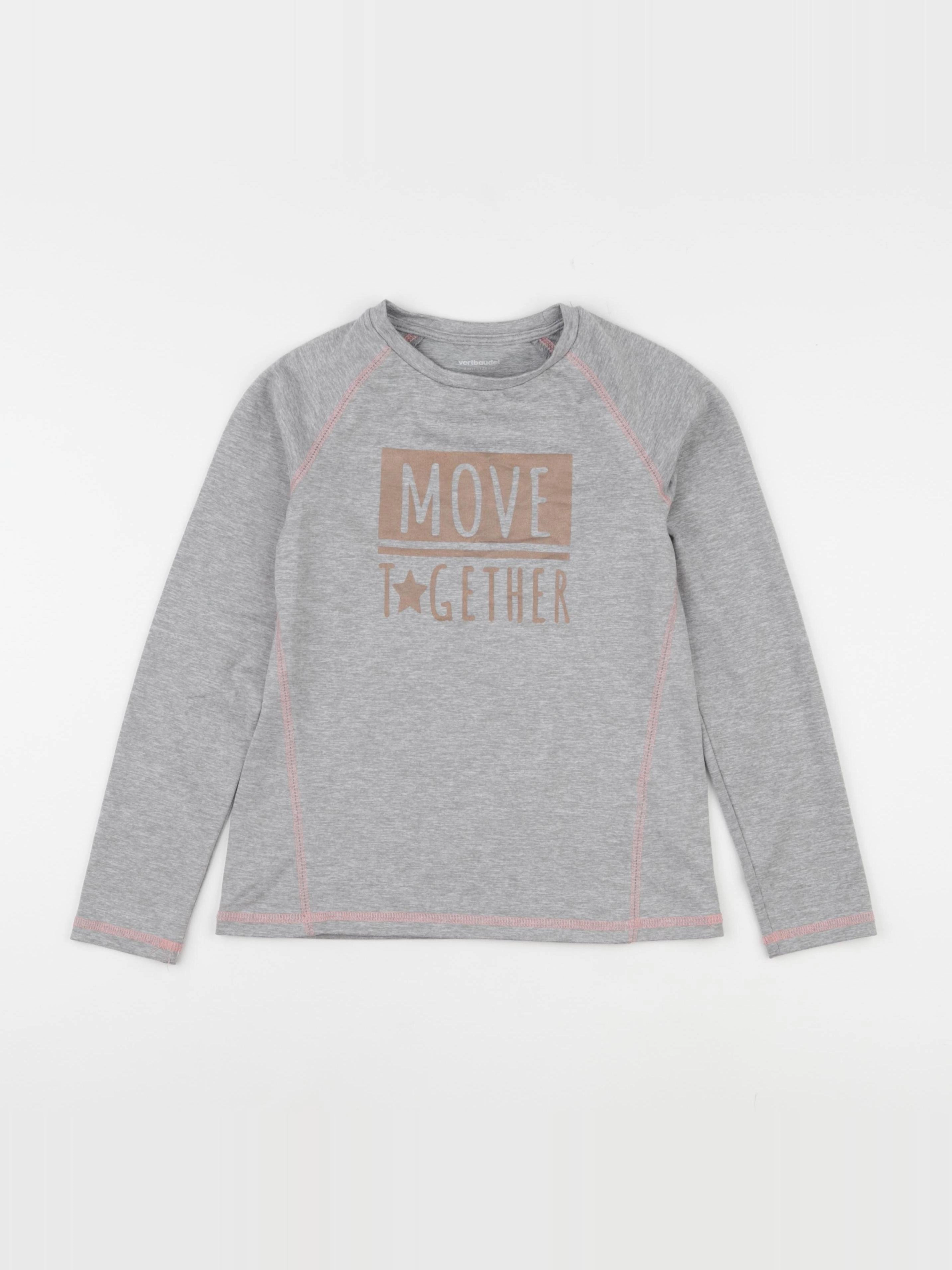 Vertbaudet - tee-shirt gris - 8 ans