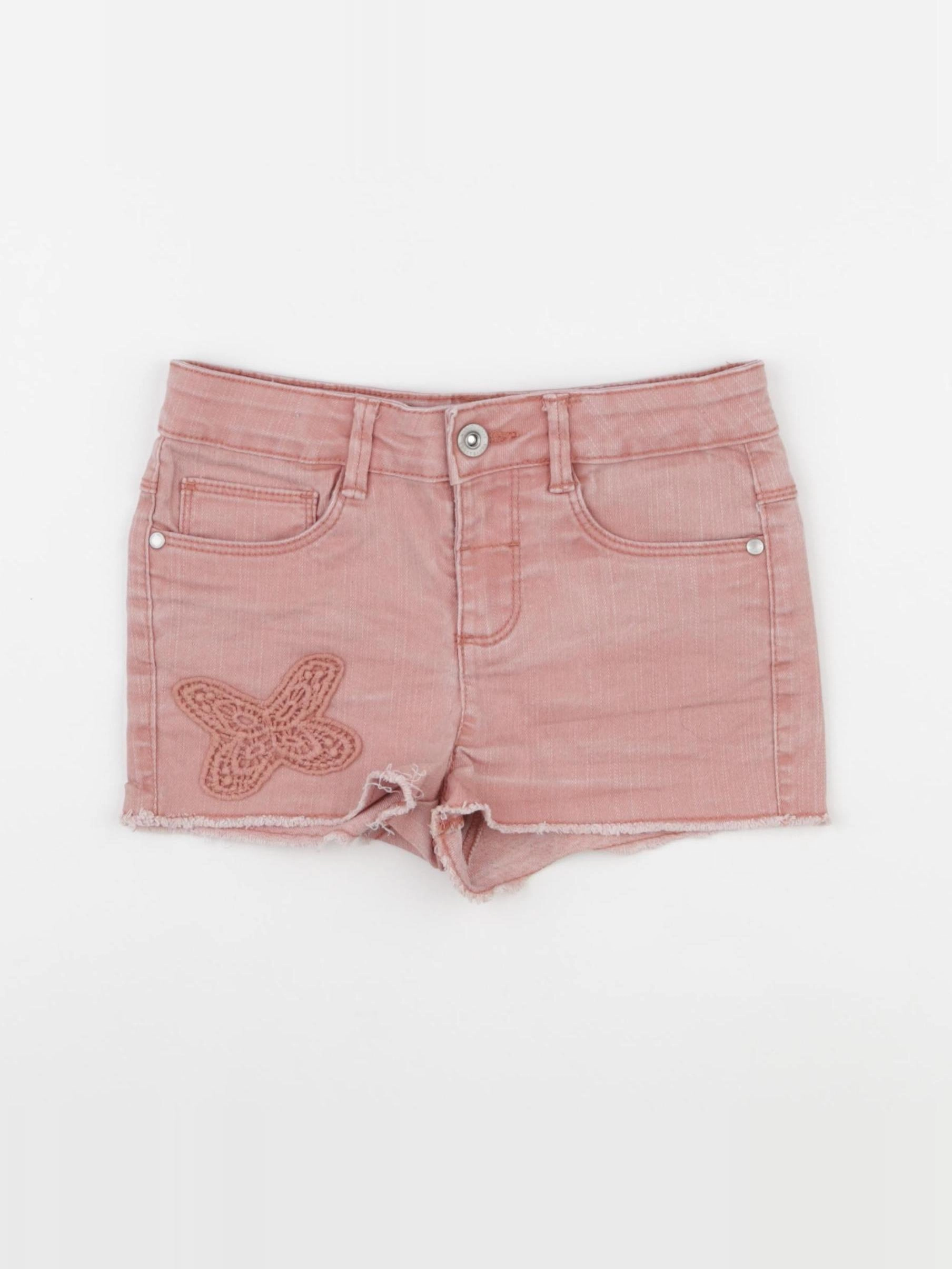Vertbaudet - short rose - 8 ans