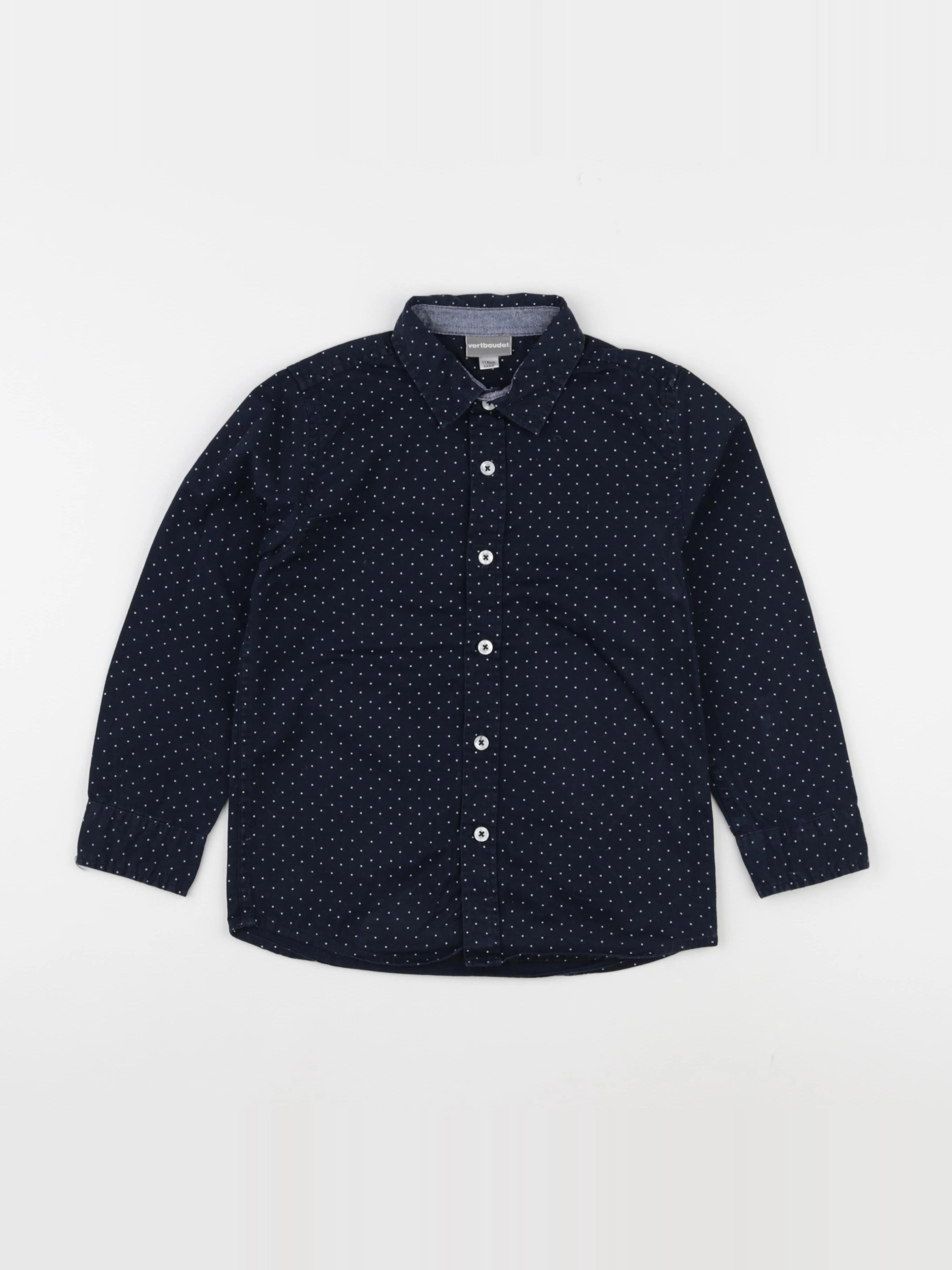 Vertbaudet - chemise bleu - 6 ans
