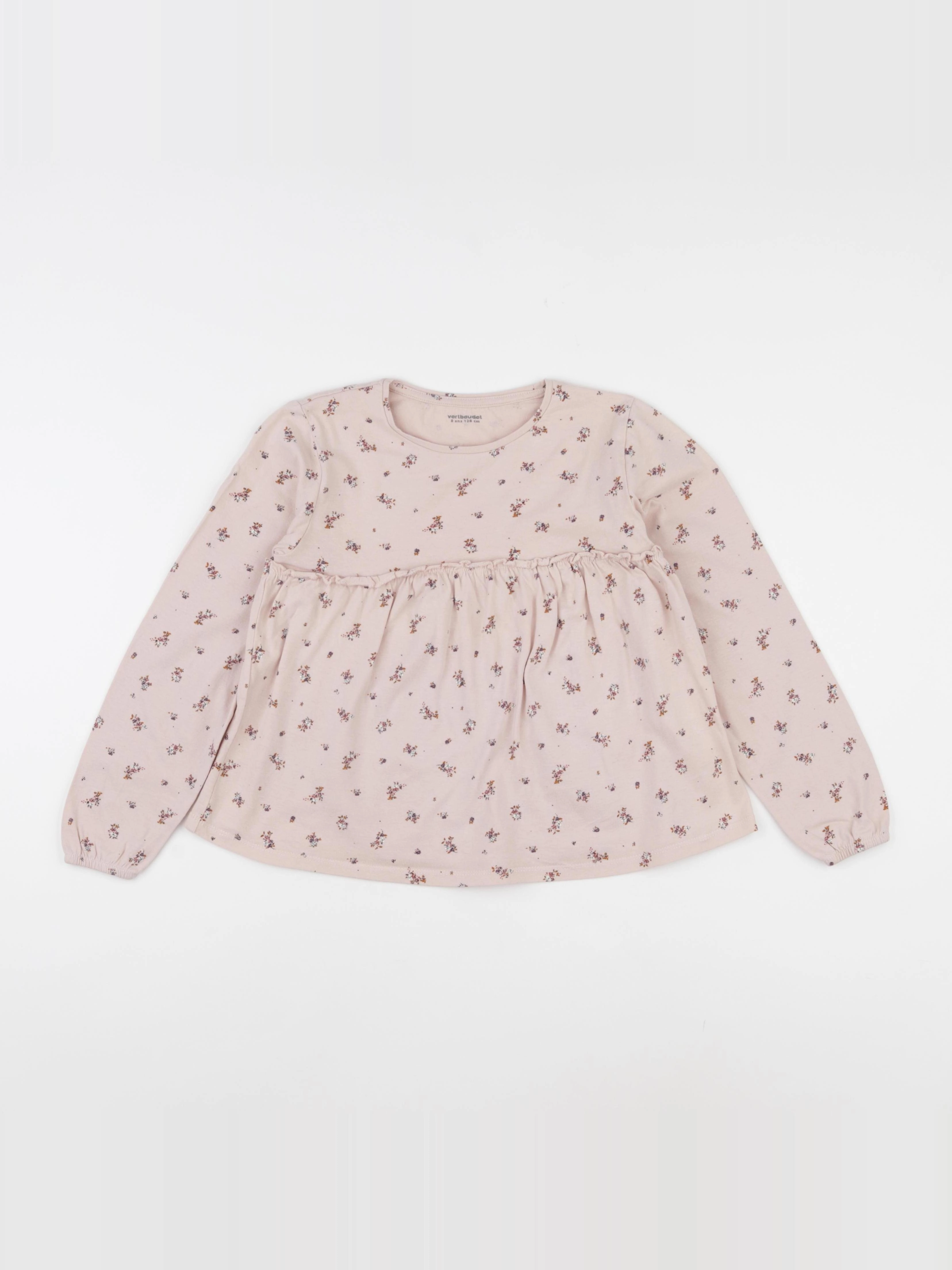 Vertbaudet - tee-shirt rose - 8 ans
