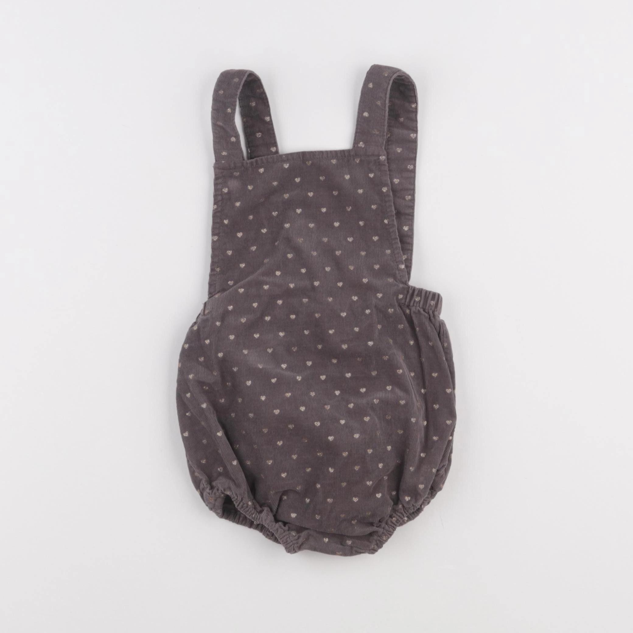 Eden & Victor - combinaison taupe - 12 mois