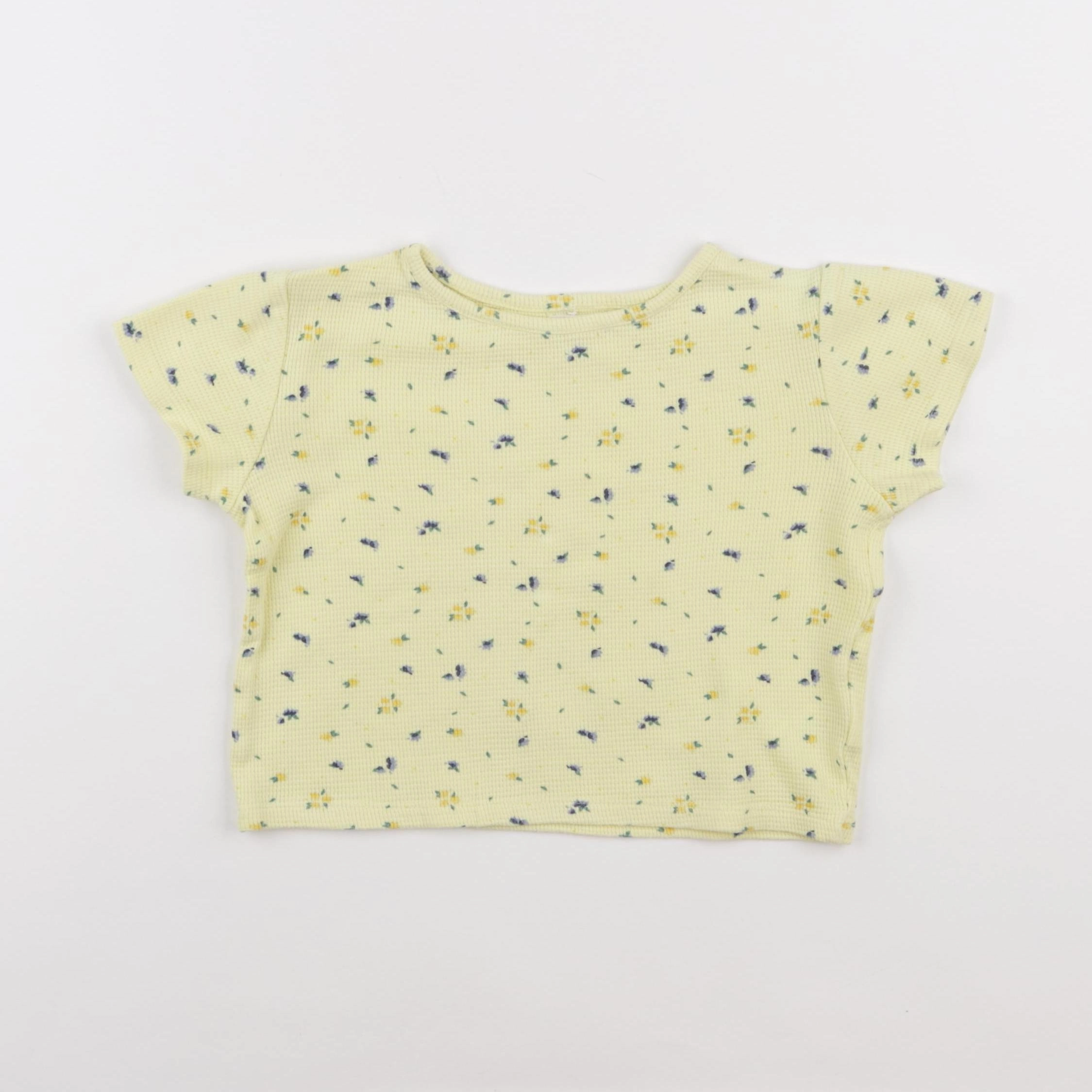 Little Cigogne - tee-shirt jaune - 4 ans