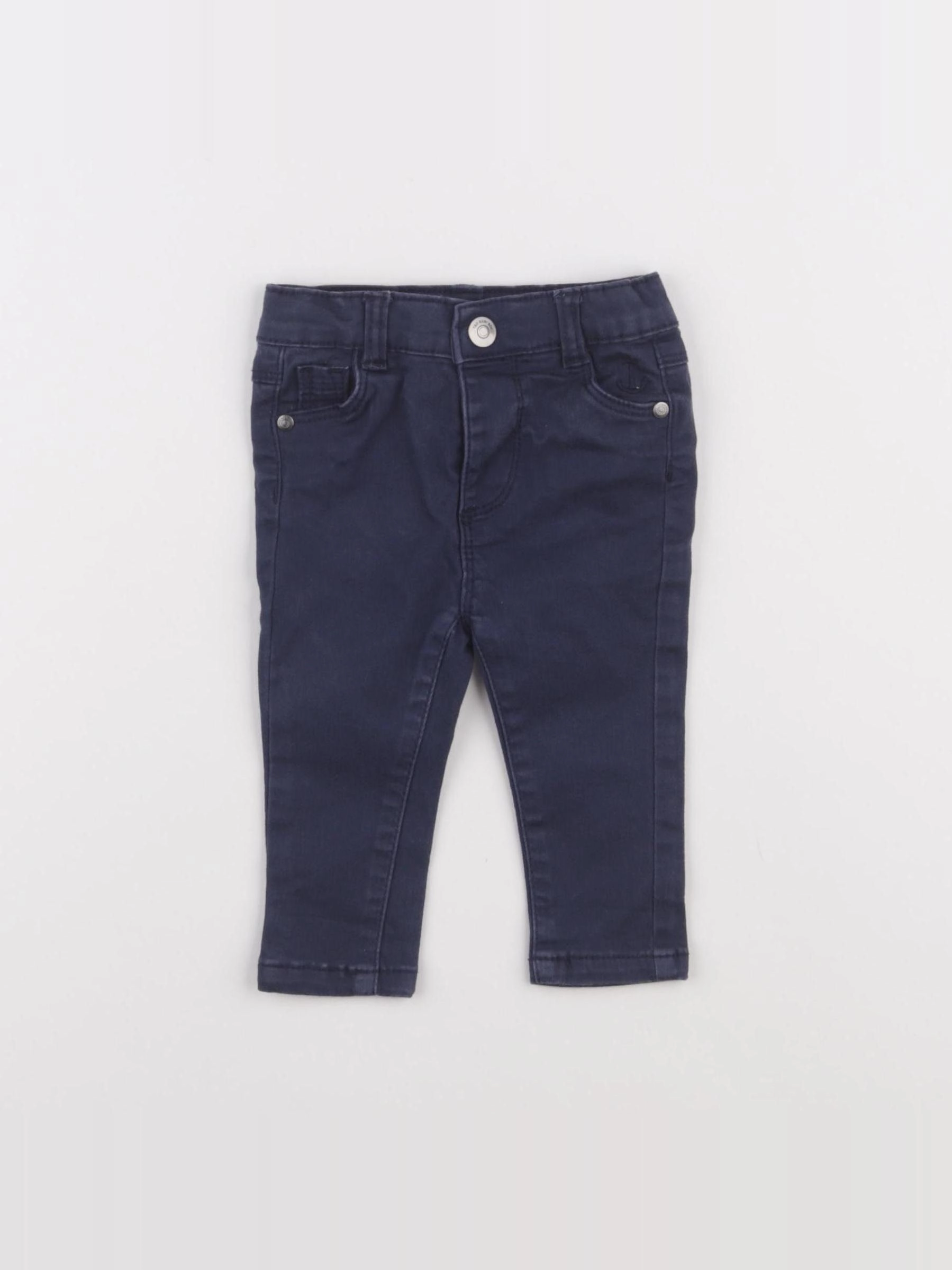 Tape à l'oeil - pantalon bleu - 6 mois
