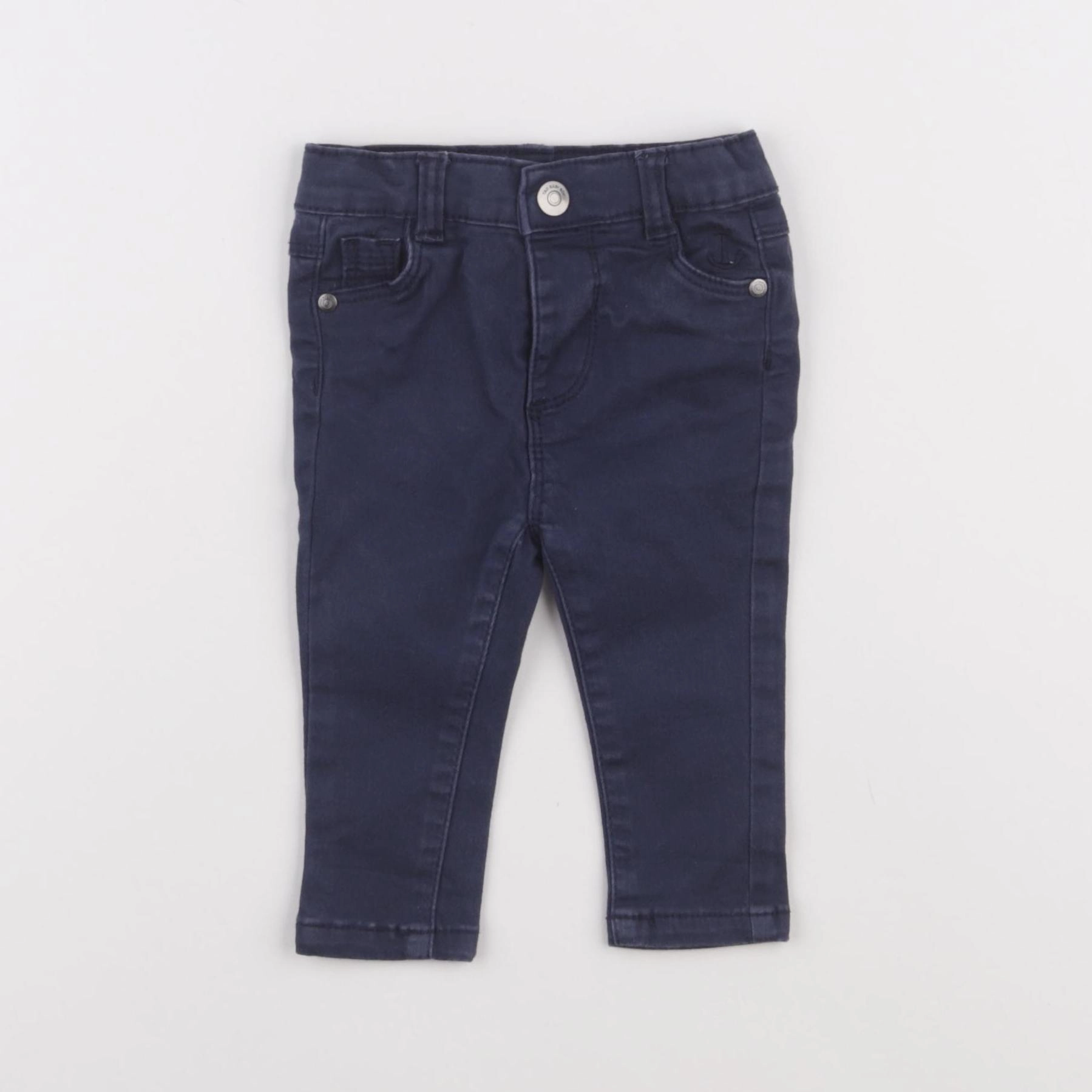 Tape à l'oeil - pantalon bleu - 6 mois