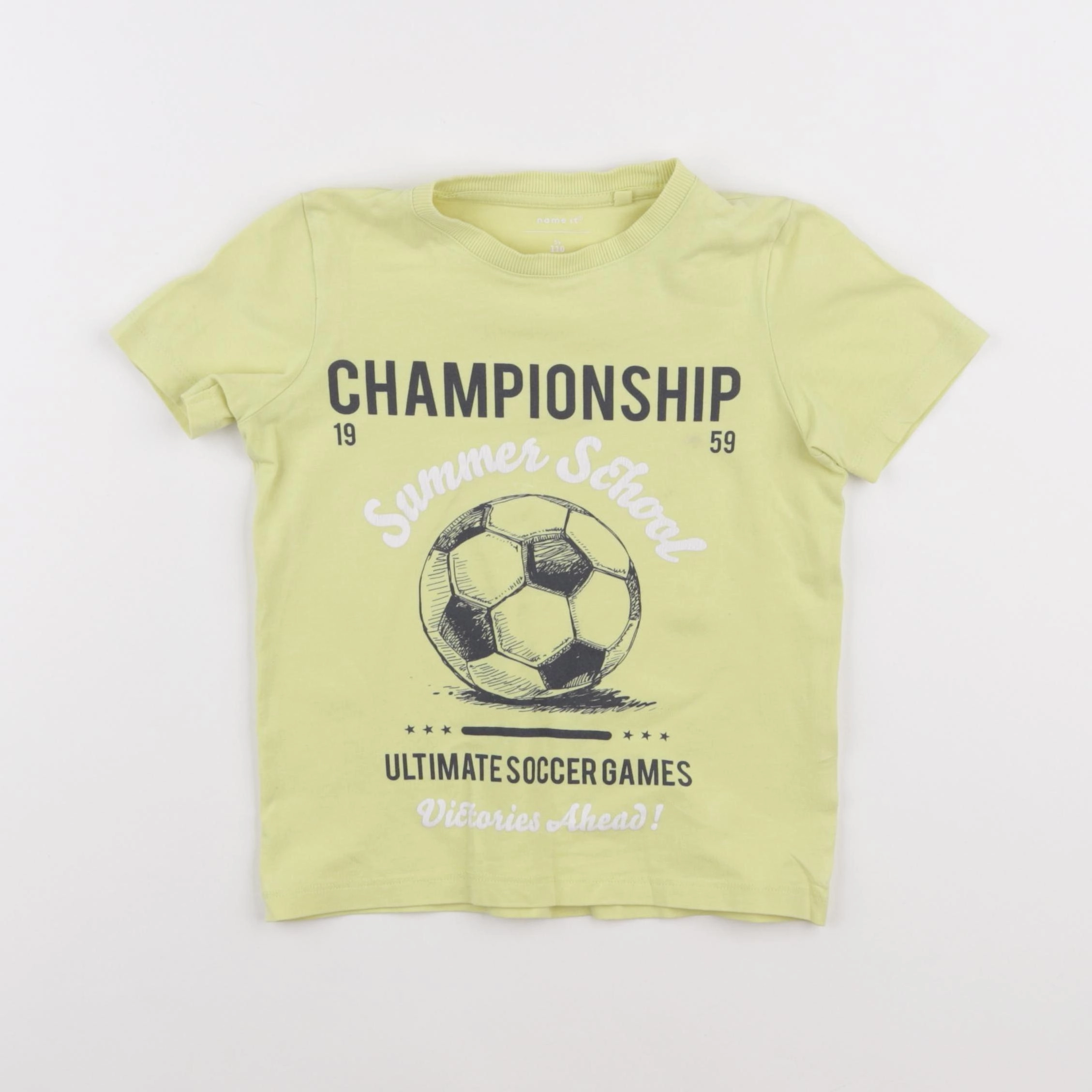 Name it - tee-shirt jaune - 5 ans