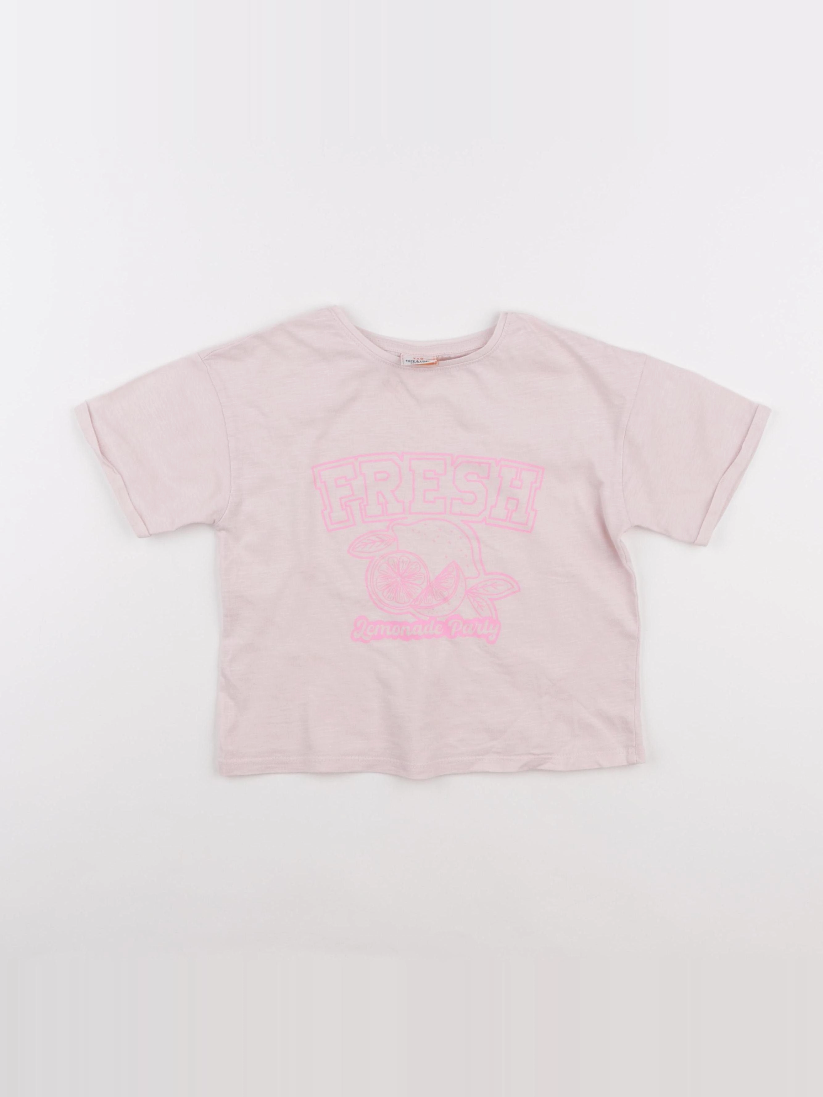 Tape à l'oeil - tee-shirt rose - 4 ans