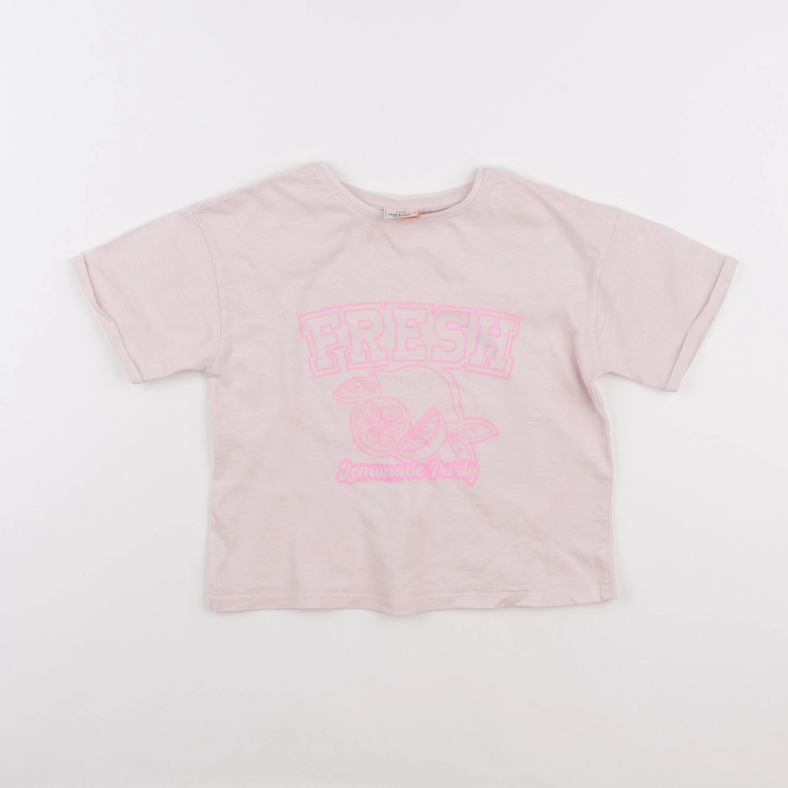 Tape à l'oeil - tee-shirt rose - 4 ans